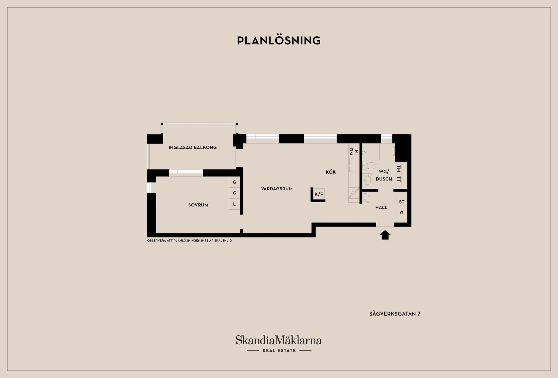Bostadsrätt, Sågverksgatan 7, Munktell, Eskilstuna