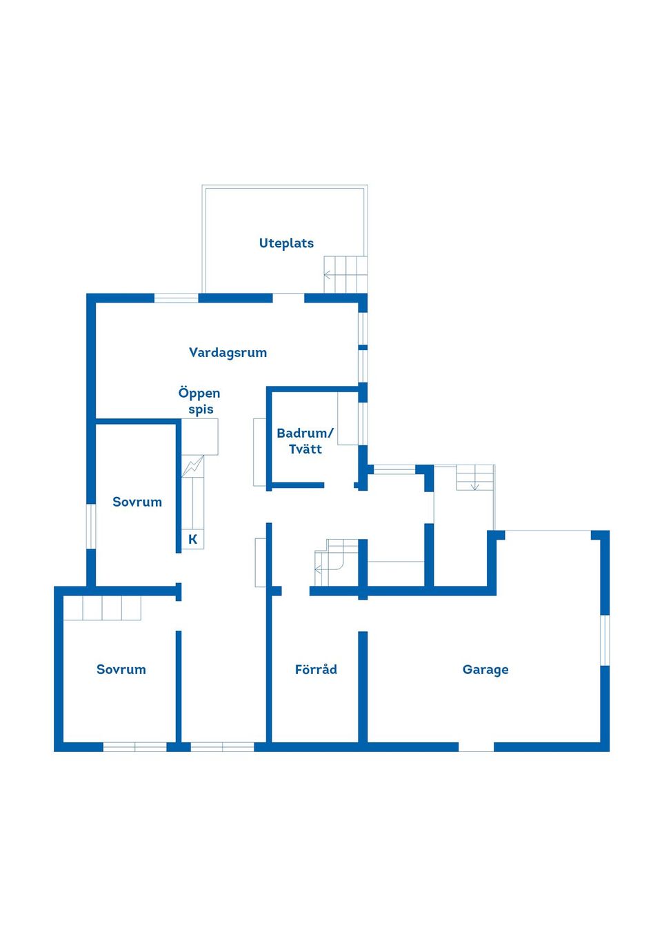 Villa, Melkers väg 5, Garsås, Mora