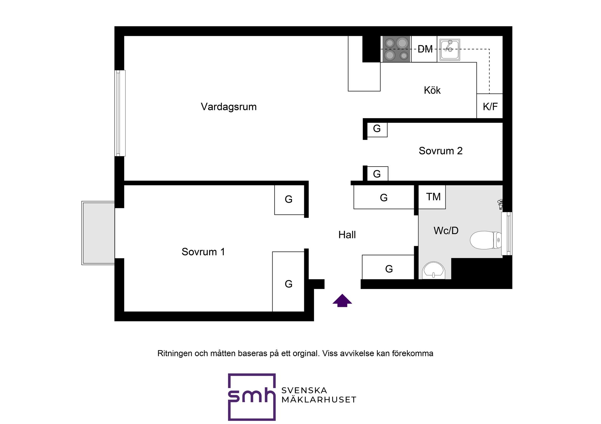Bostadsrätt, Spångavägen 32, Bromma / Brommaplan, Stockholm