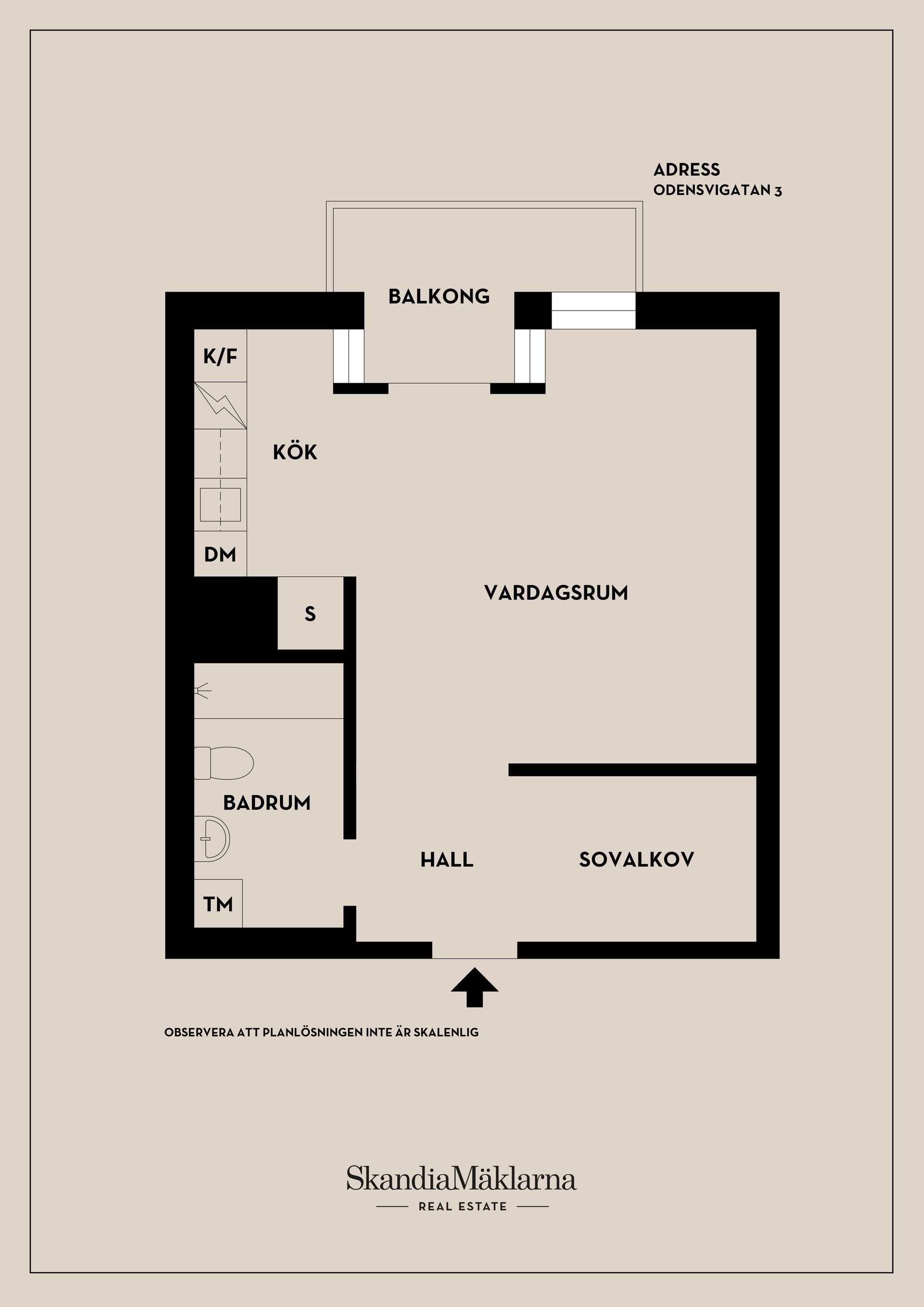 Bostadsrätt, Odensvigatan 3, Västerås