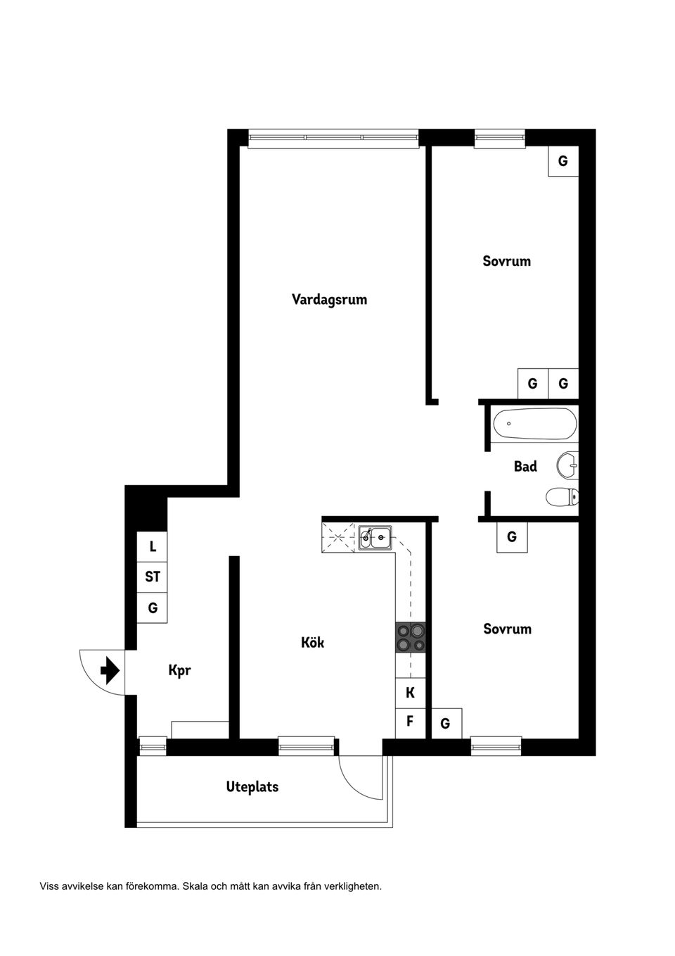 Bostadsrätt, Storgatan 7, Alvesta centrum, Alvesta