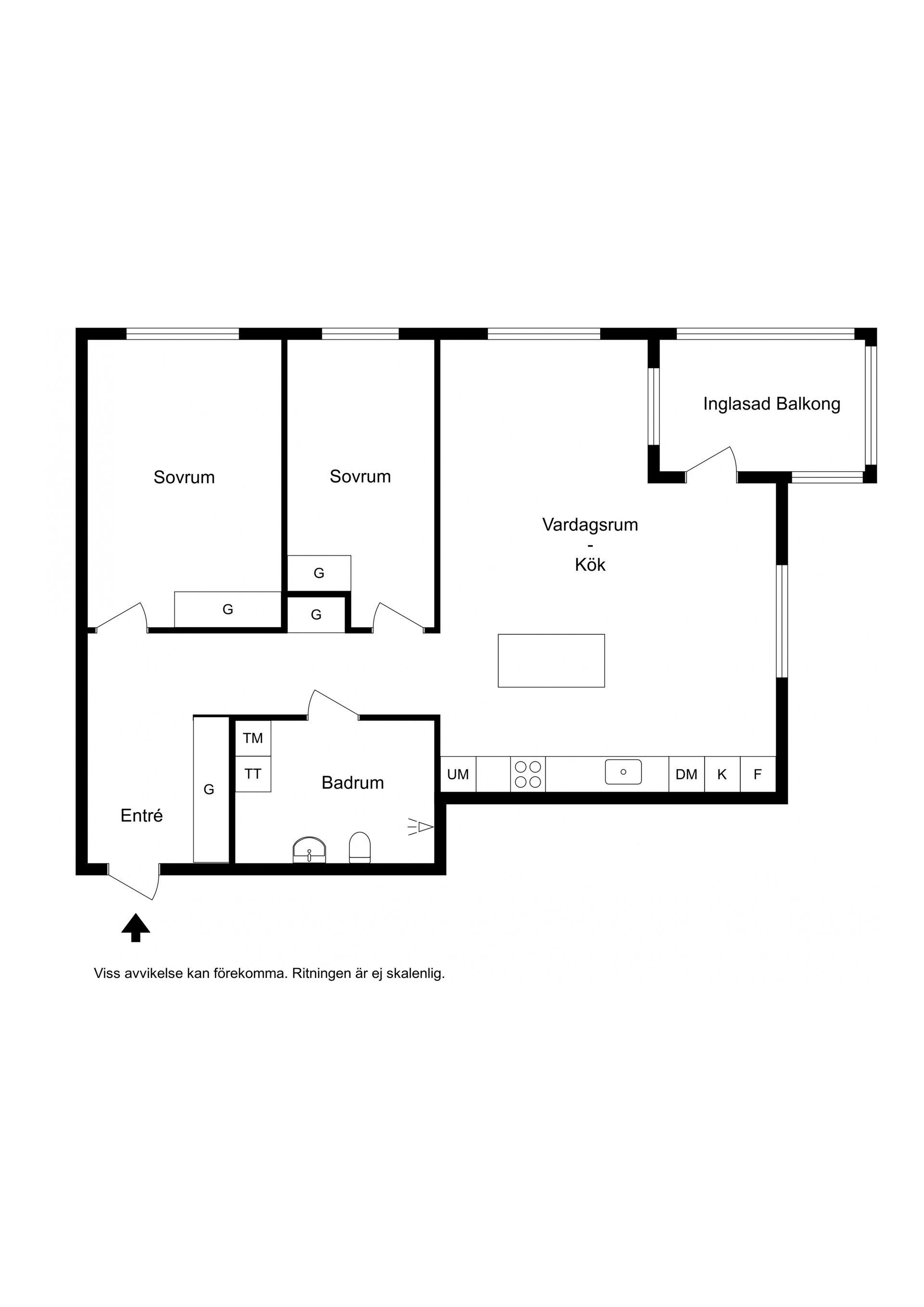 Bostadsrätt, Vallinsvägen 40, Träslöv, Varberg
