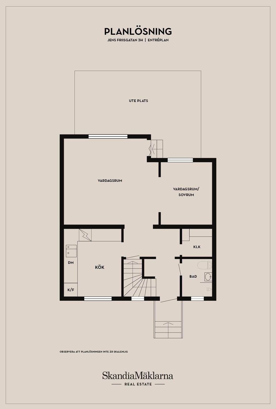 Radhus, Jens Friisgatan 3H, Backa, Ystad