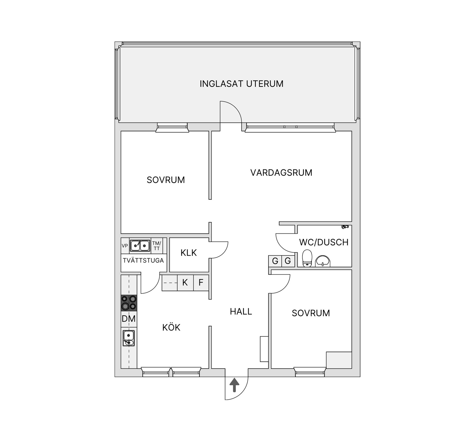 Bostadsrätt, Klövervägen 31, Karlslund, Kil