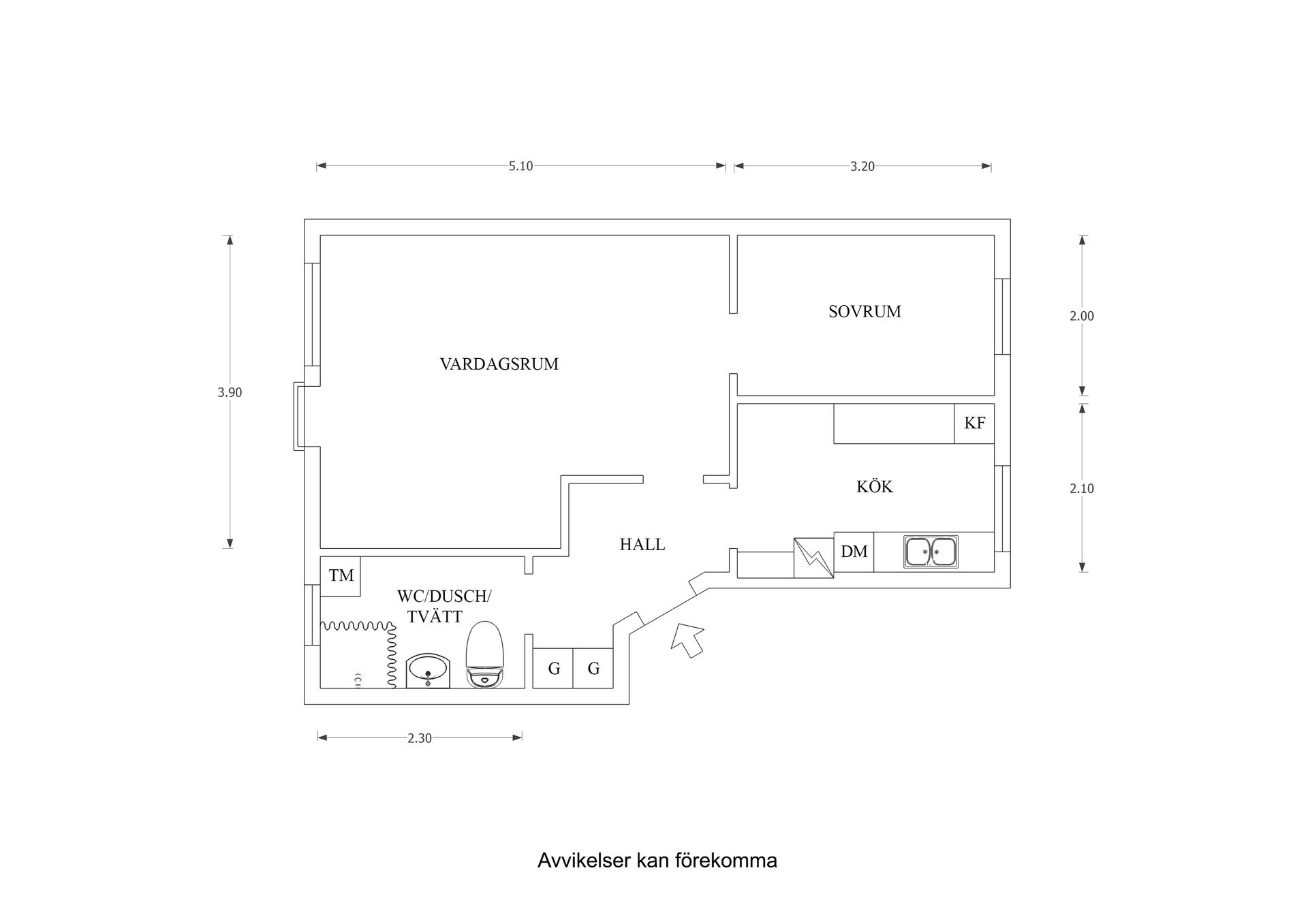 Bostadsrätt, Drottninggatan 46B, Centrum, Trollhättan