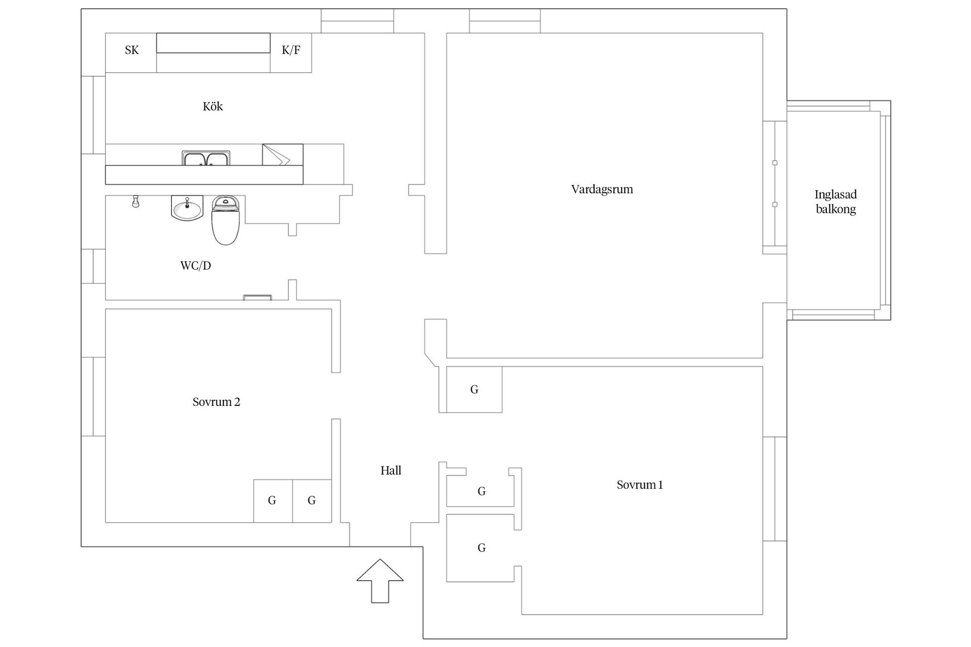 Bostadsrätt, Lignellsgatan 15A, Sundsta, Karlstad