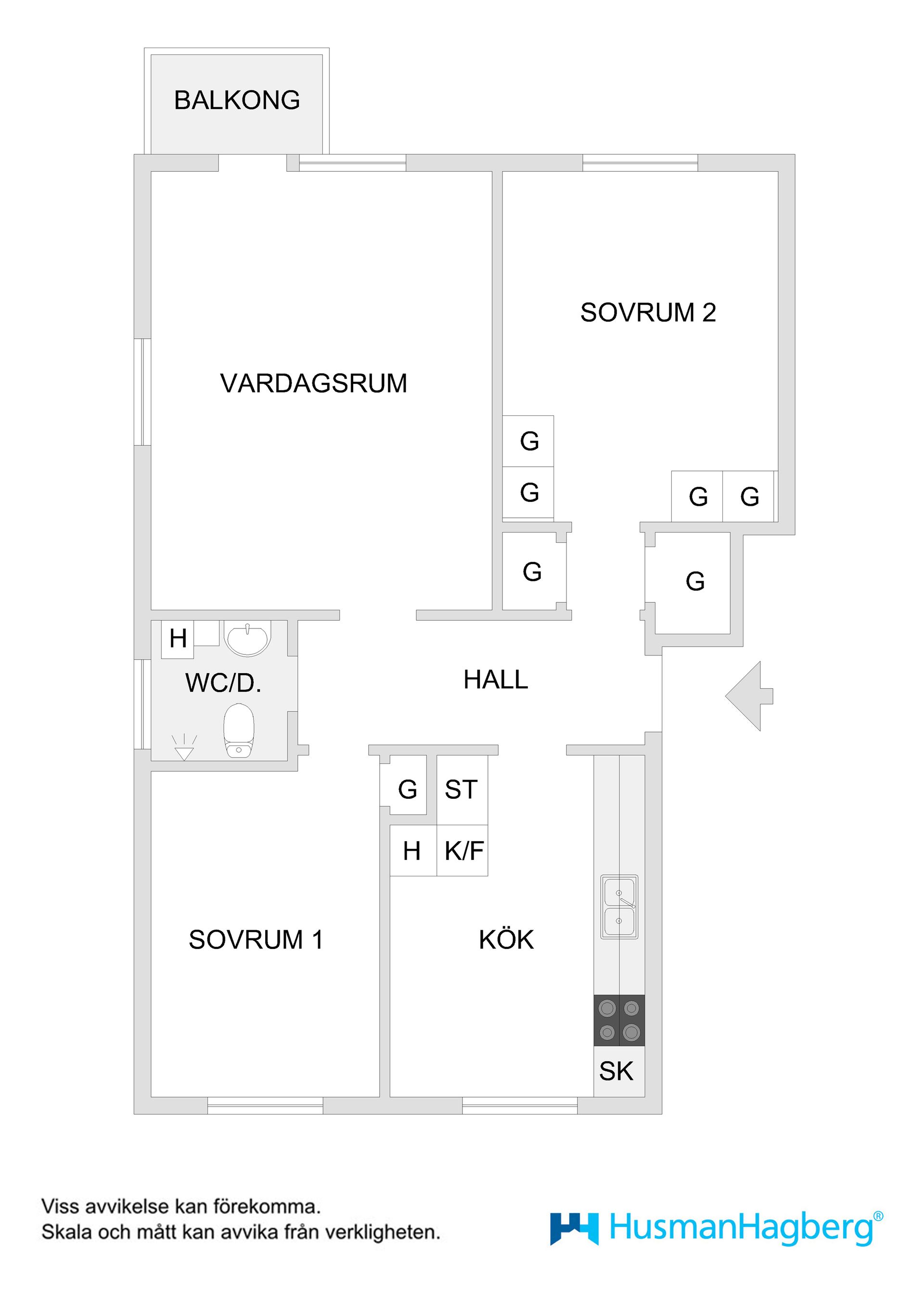 Bostadsrätt, Norra Ersmarksgatan 31, Haga, Umeå