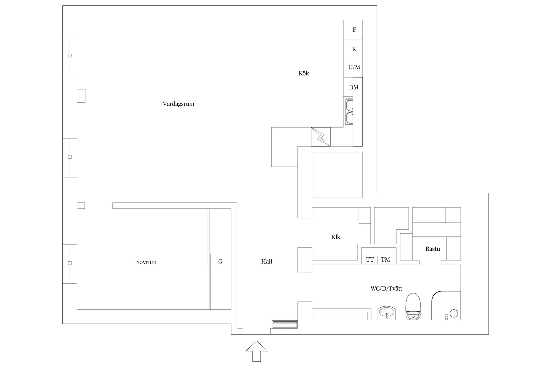 Bostadsrätt, Västra torggatan 8, Centrum, Karlstad