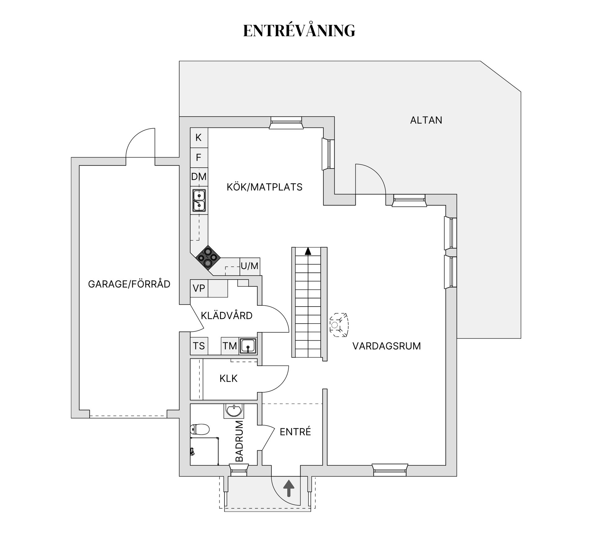 Villa, Sjöhagsvägen 38, Sjömarken, Borås