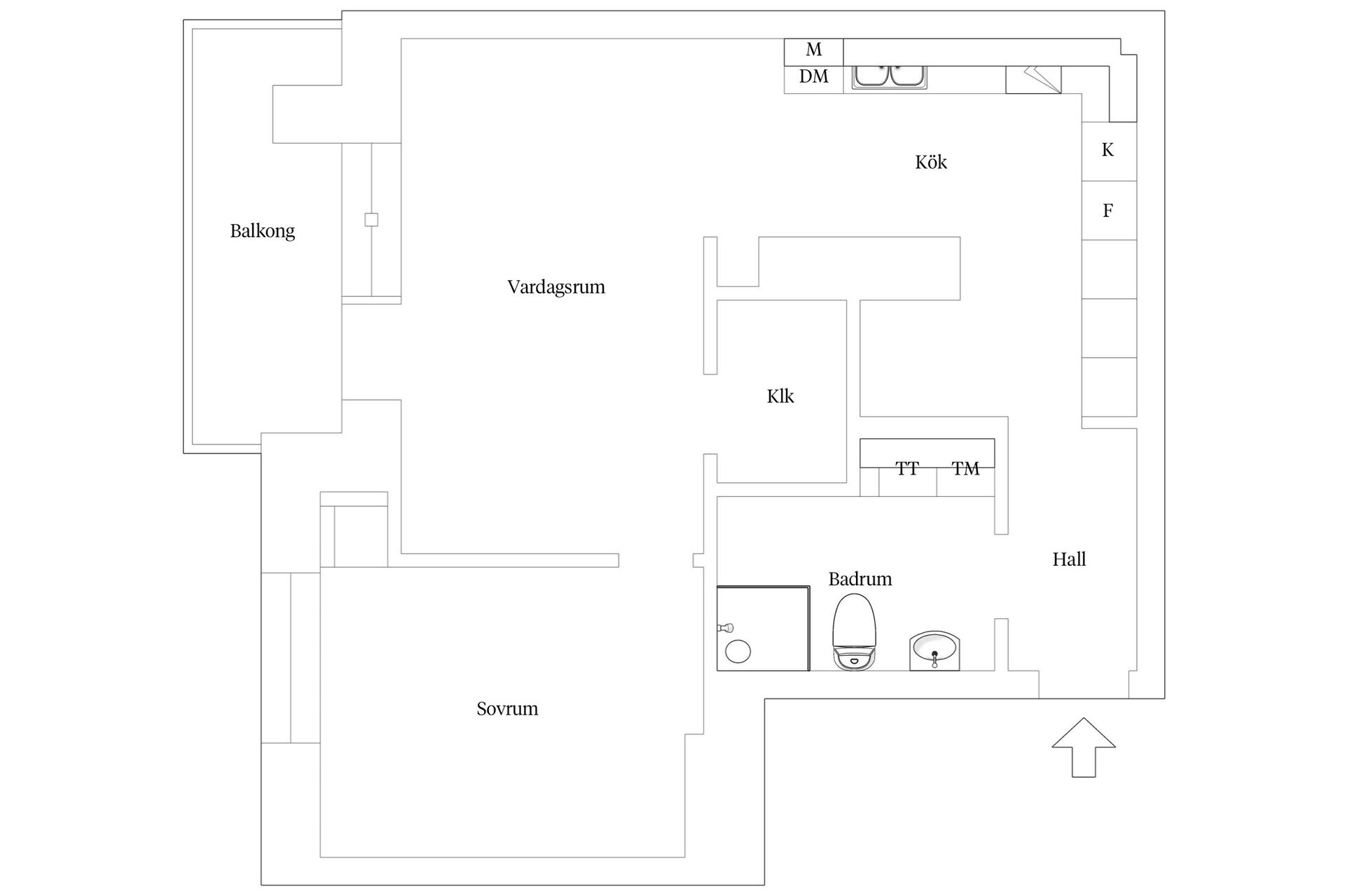 Bostadsrätt, Bratteråsbacken 22, Eriksberg, Göteborg