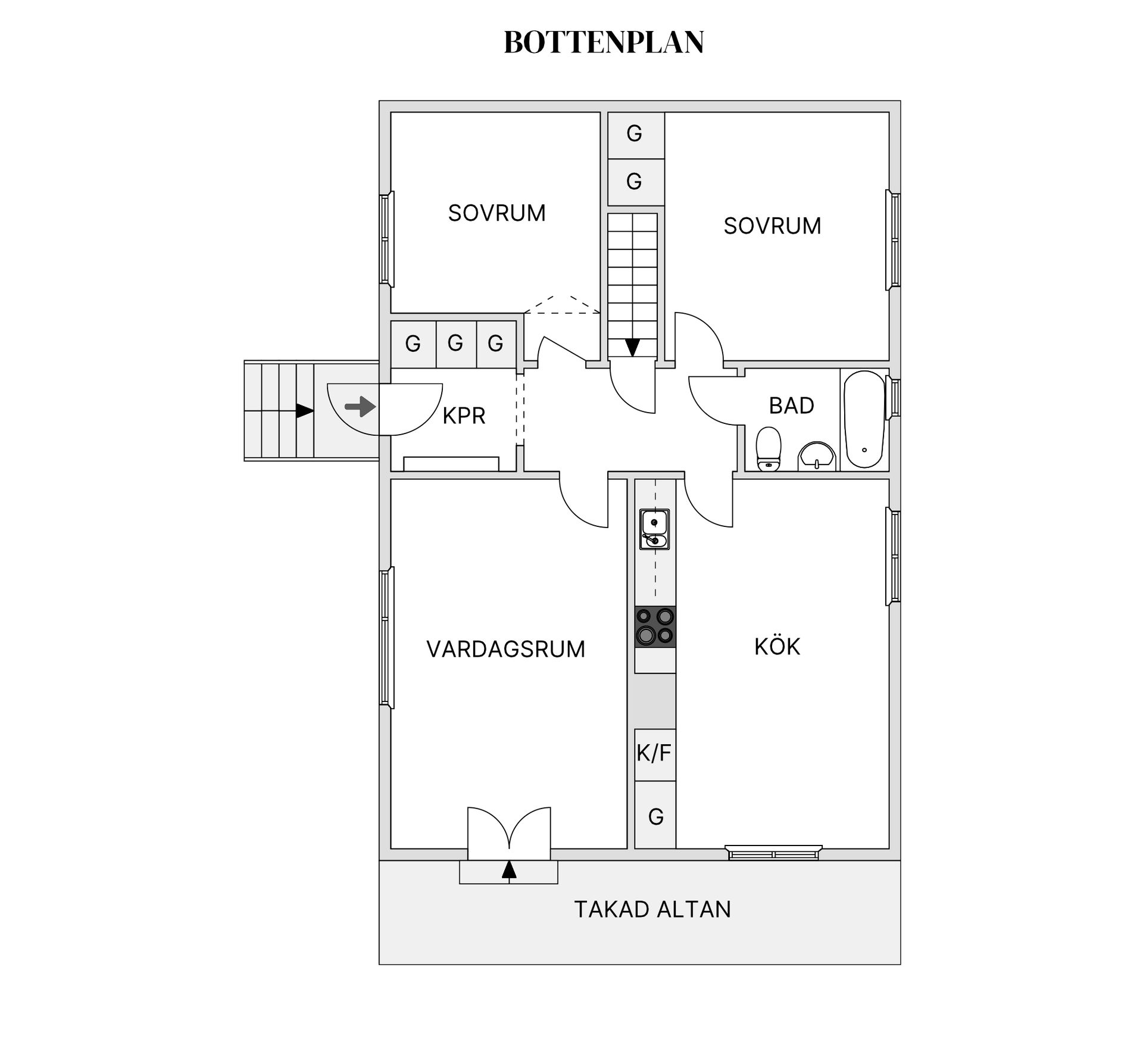 Villa, Täppgatan 26, Mjälga, Borlänge
