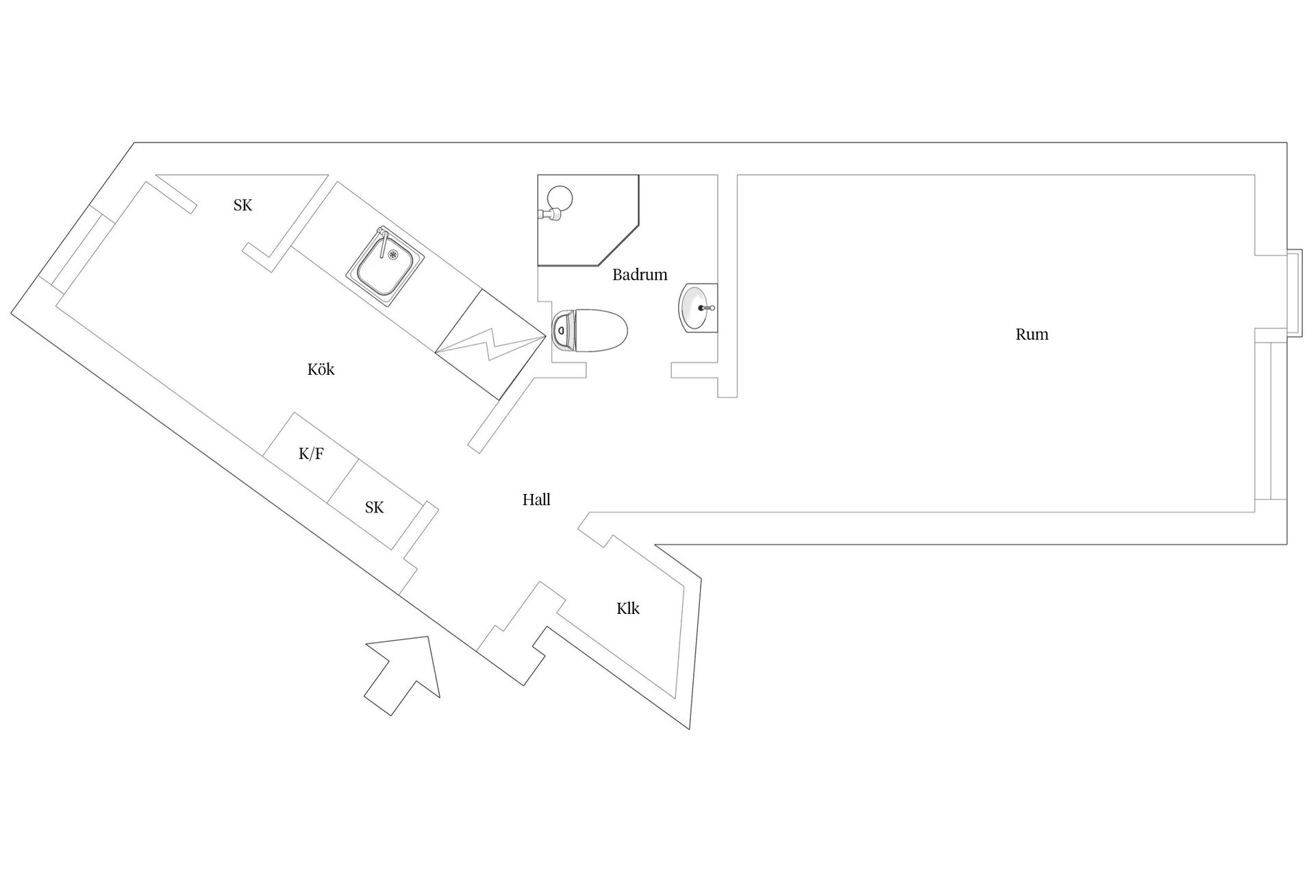 Bostadsrätt, Östervärnsgatan 16C, Östervärn, Malmö