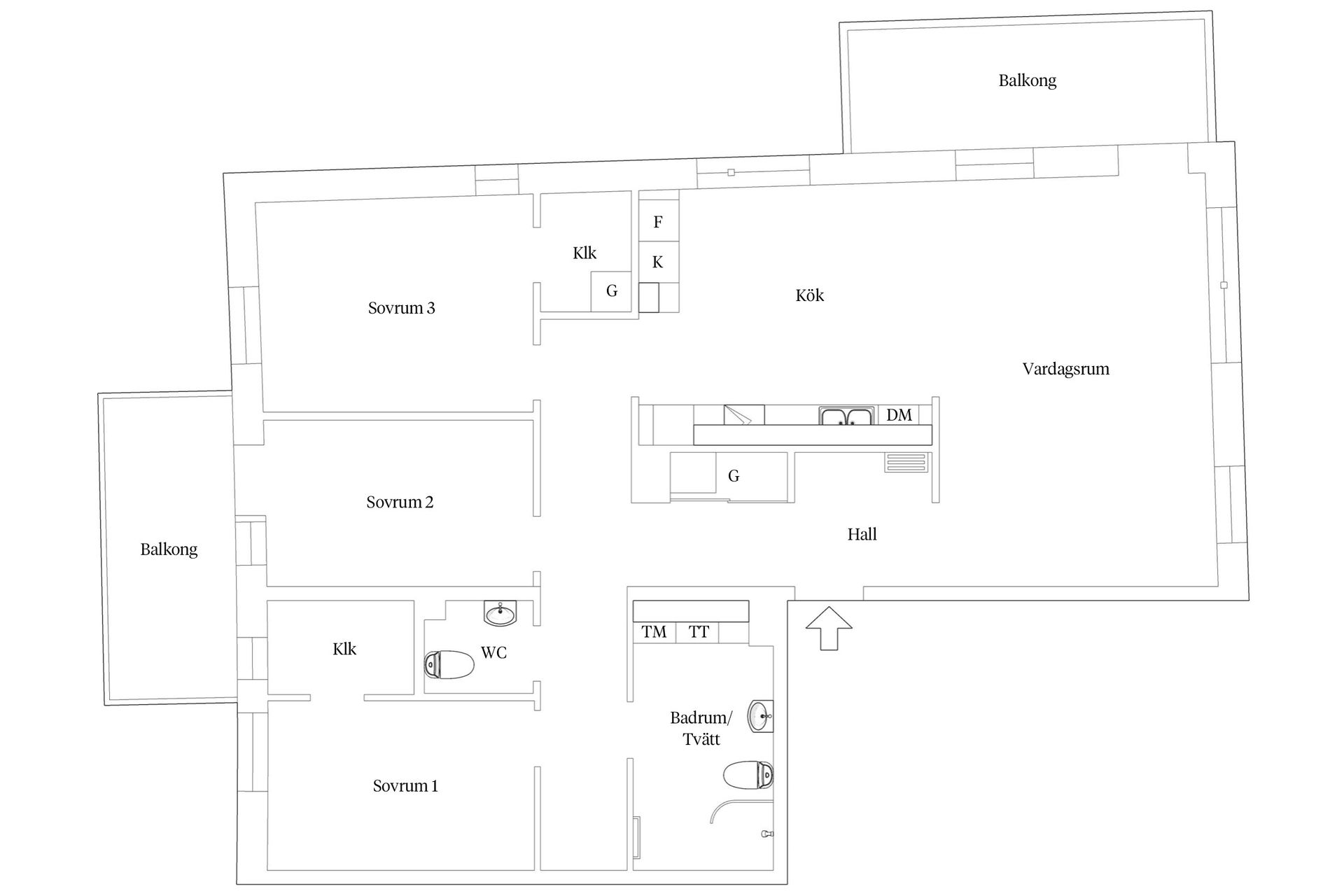 Bostadsrätt, Nockeby backe 2B, Bromma - Nockebyhov, Stockholm