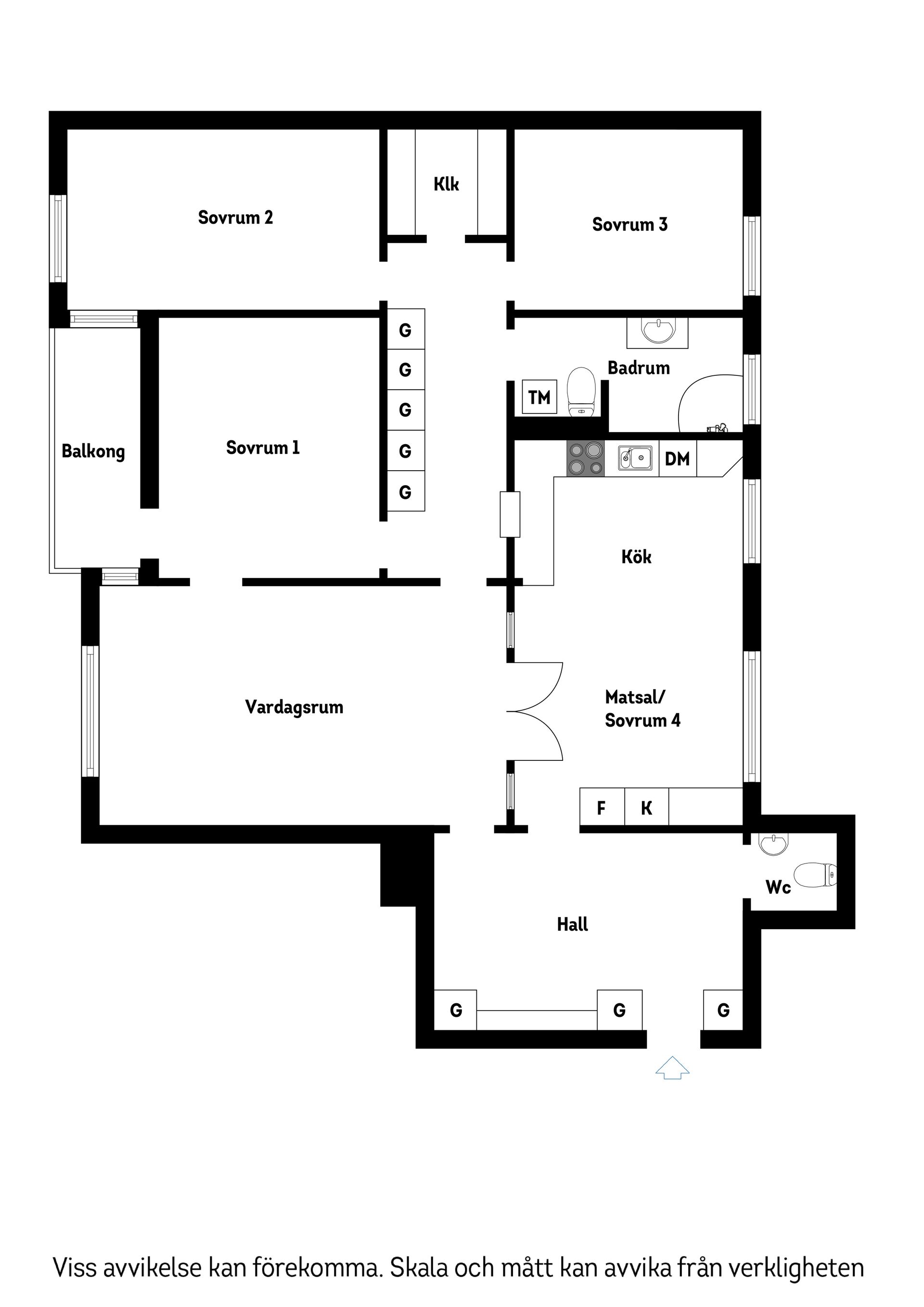 Bostadsrätt, Kampementsgatan 16, Gärdet, Stockholm