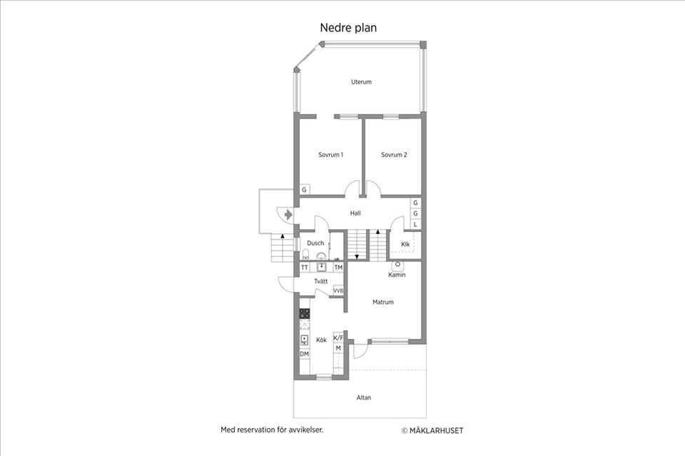 Villa, Lummerstigen 12, Gådeåberget, Härnösand