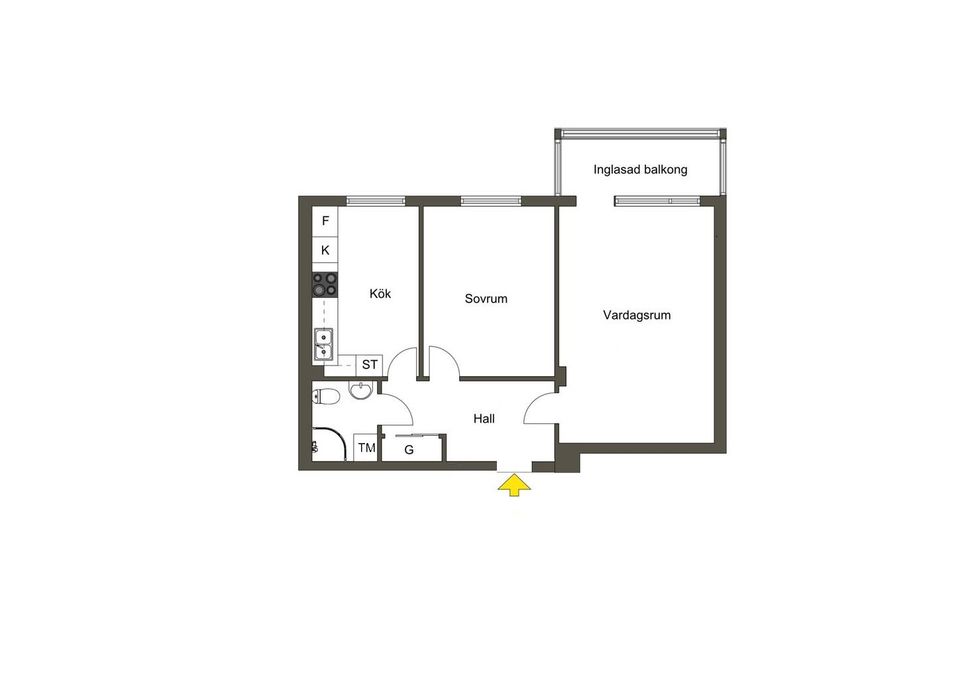 Bostadsrätt, Ekbacksgatan 31B, Peru, Västervik