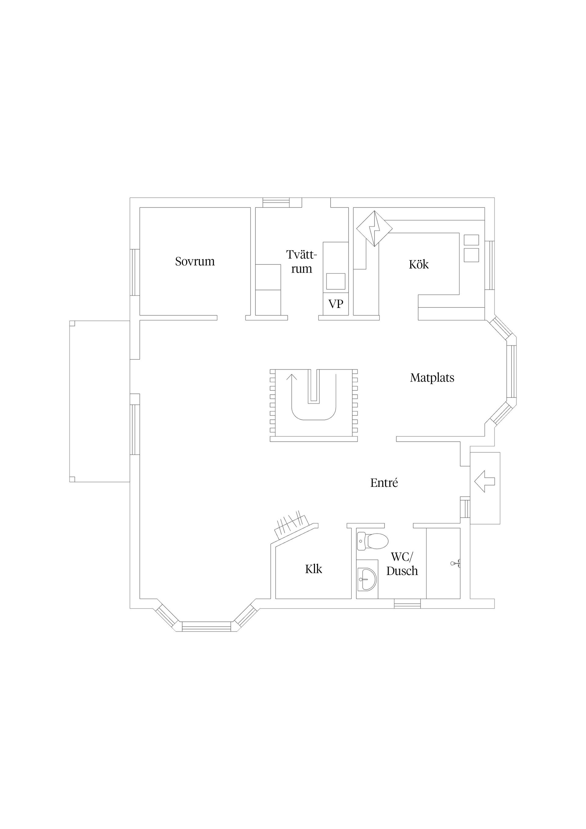 Villa, Karlbergsvägen 4, Folkparksområdet, Upplands Väsby