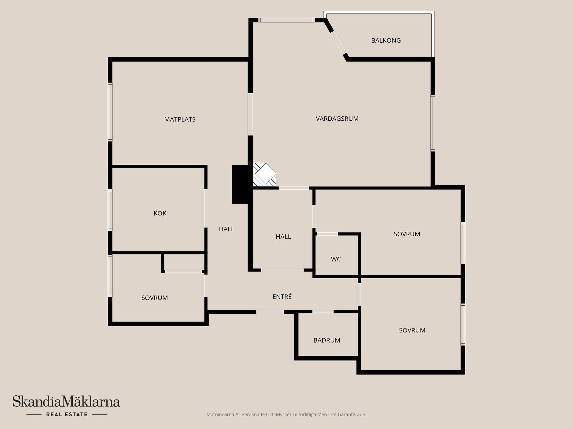 Bostadsrätt, Bokvägen 16B, Parkstaden, Kristianstad