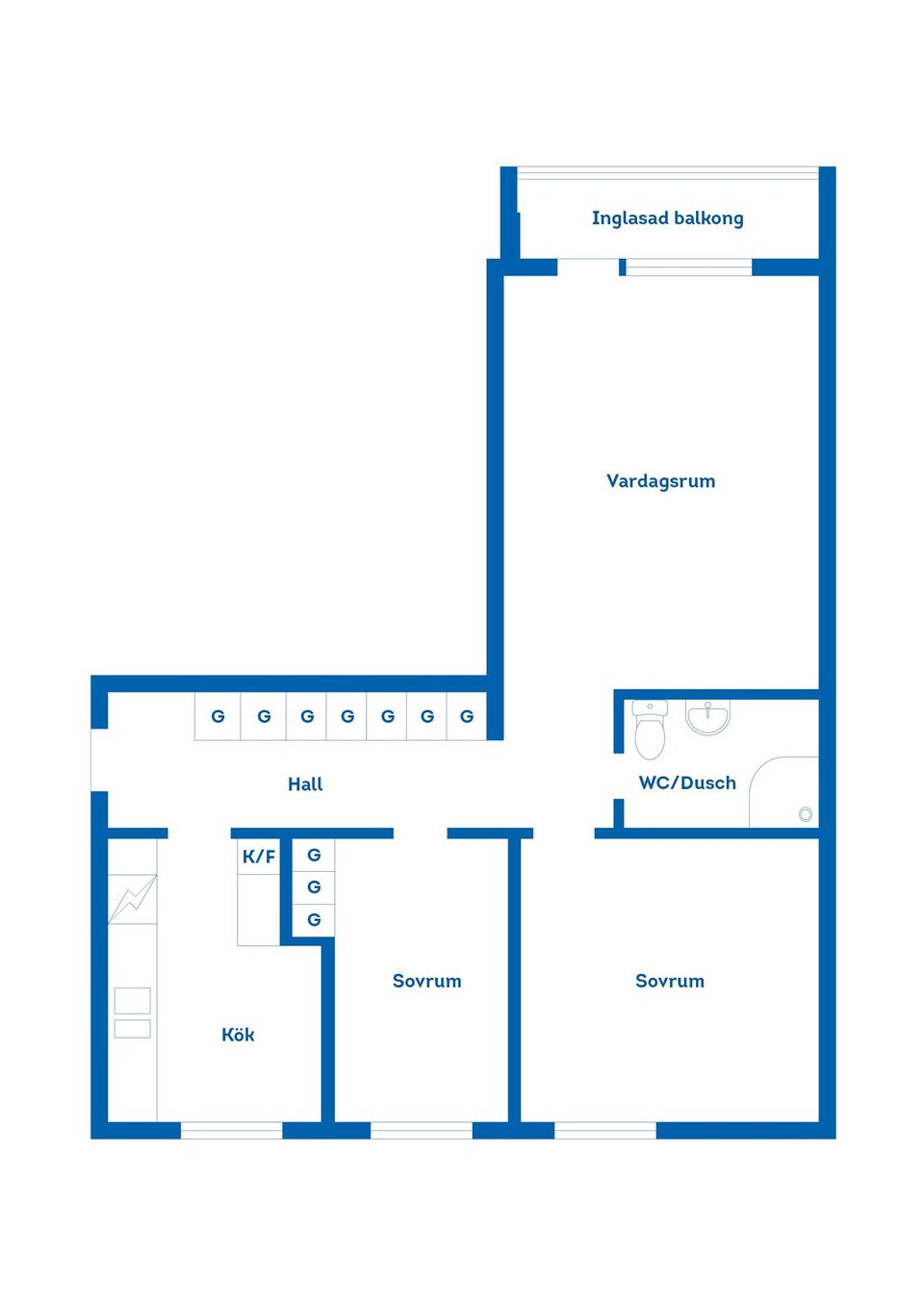 Bostadsrätt, Madlyckevägen 26, Madlyckan, Mariestad