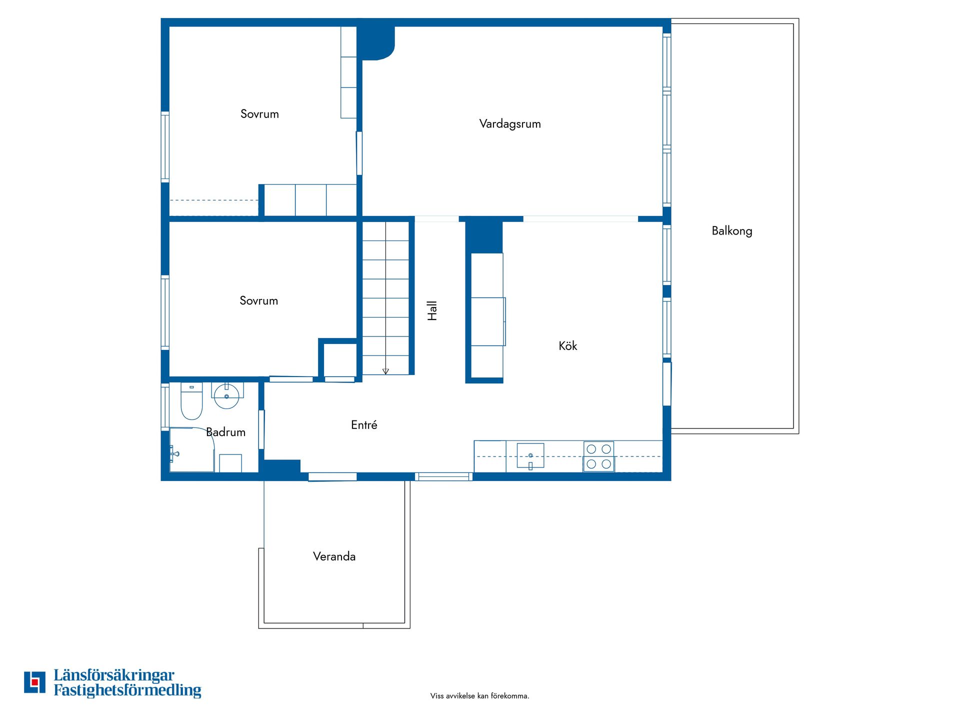 Villa, Radhus, Kometvägen 8, Sundsbruk, Sundsvall