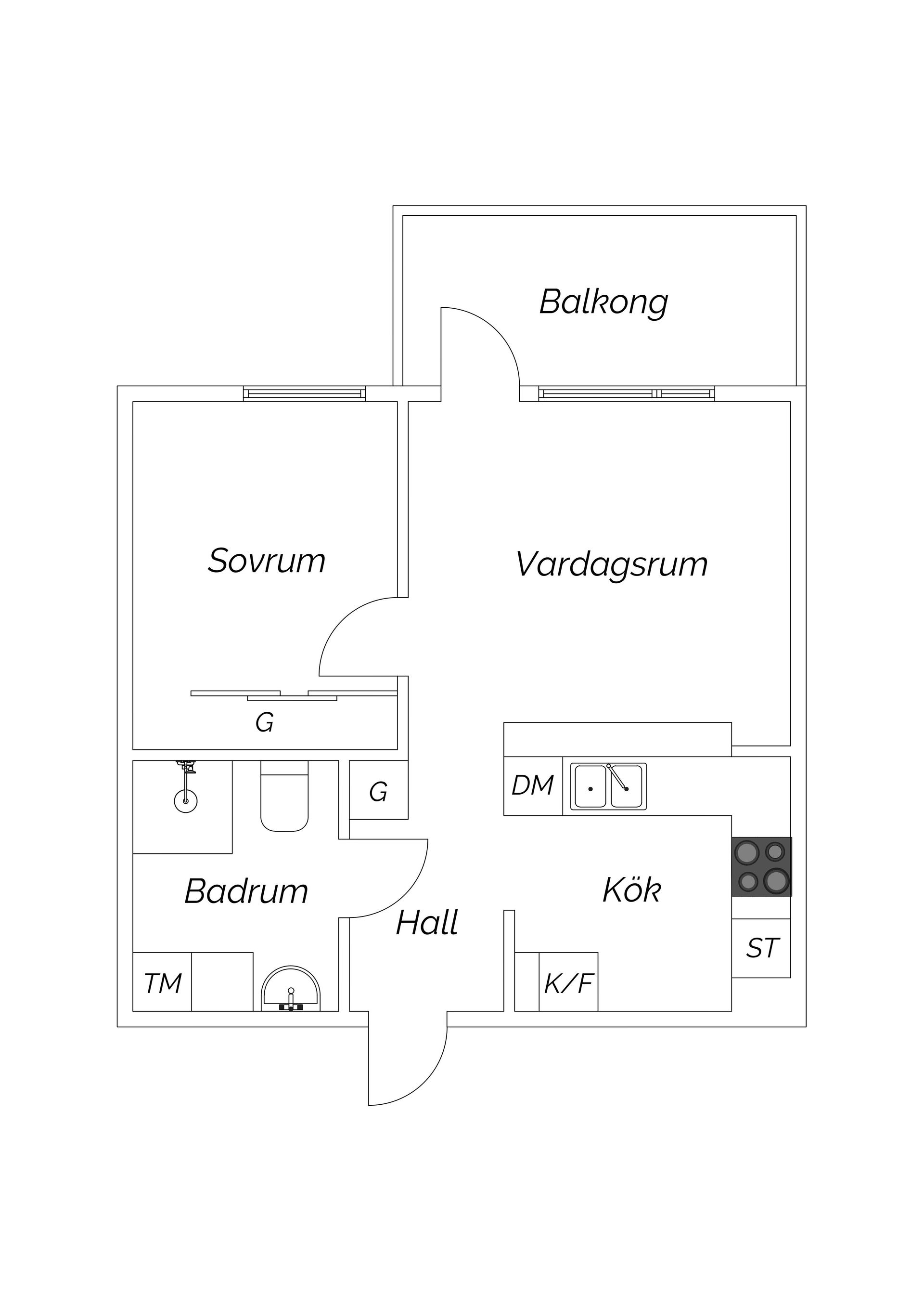 Bostadsrätt, Torpe Gränd 13, Kungälv