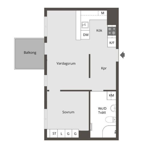 Bostadsrätt, Blinkersgatan 19, Täby Park, Täby