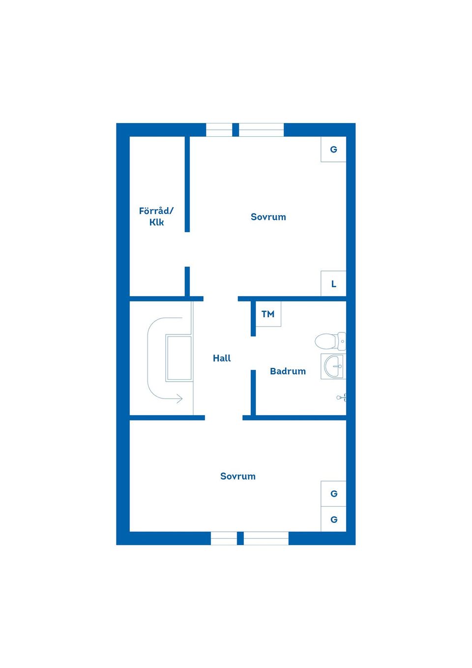 Bostadsrätt, Radhus, Mariebergsgatan 17, Turbo, Sala