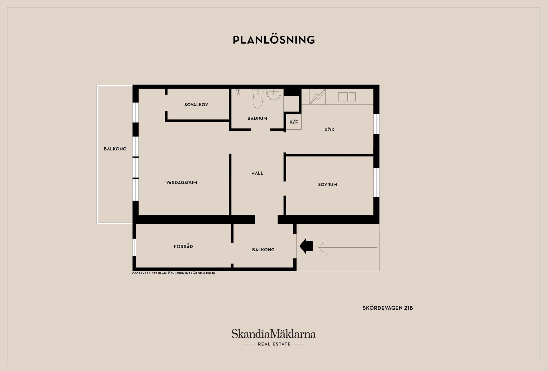 Bostadsrätt, Skördevägen 27B, Åkers Styckebruk, Strängnäs