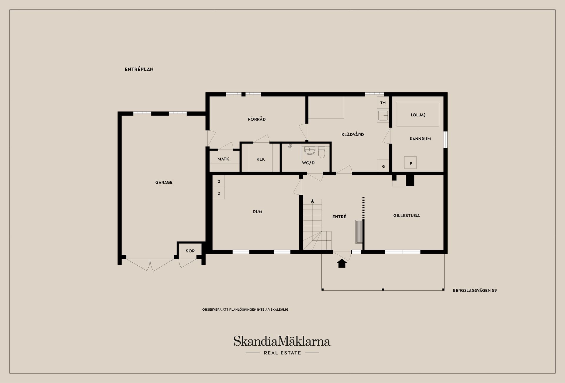 Villa, Bergslagsvägen 59, Taberg, Jönköping