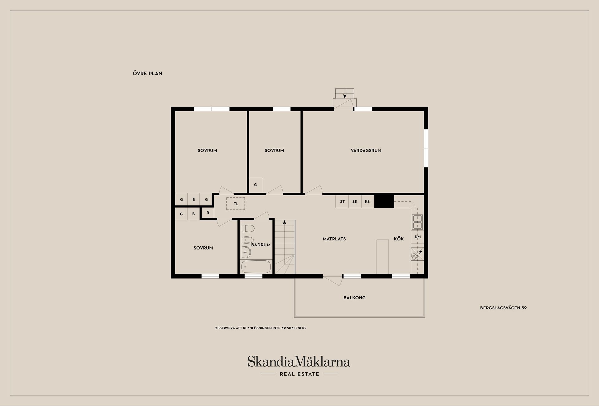 Villa, Bergslagsvägen 59, Taberg, Jönköping