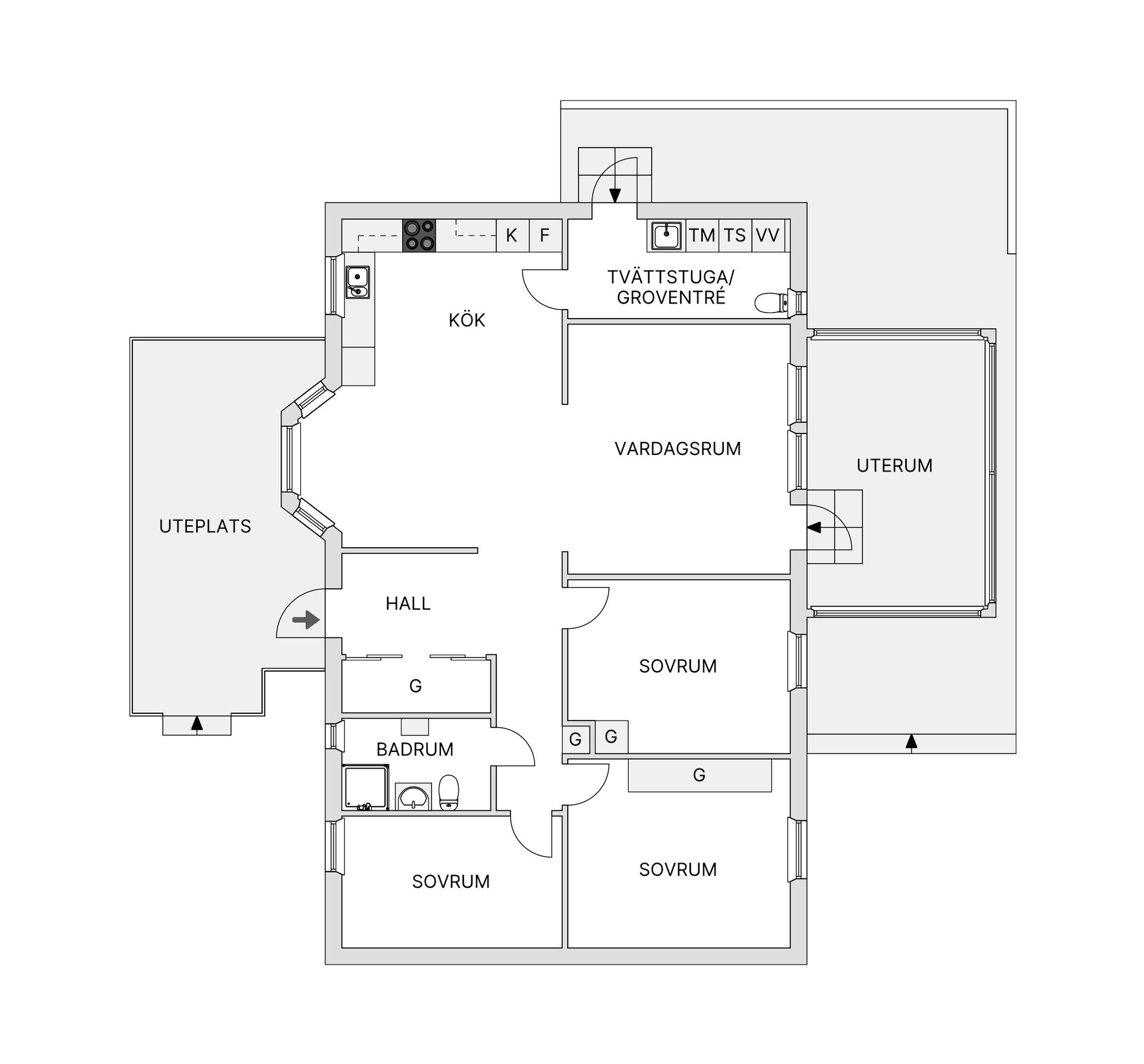 Villa, Sandgårdsvägen 3, Vejbystrand, Ängelholm