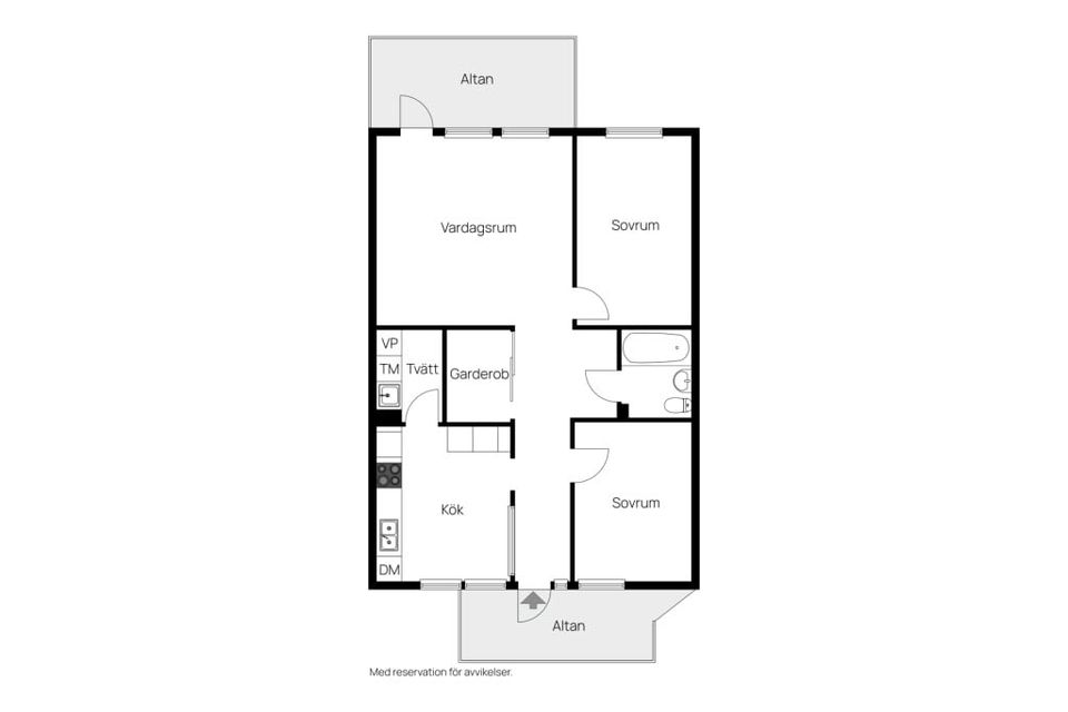 Bostadsrätt, Målaregatan 2 lgh 8, Strömstad
