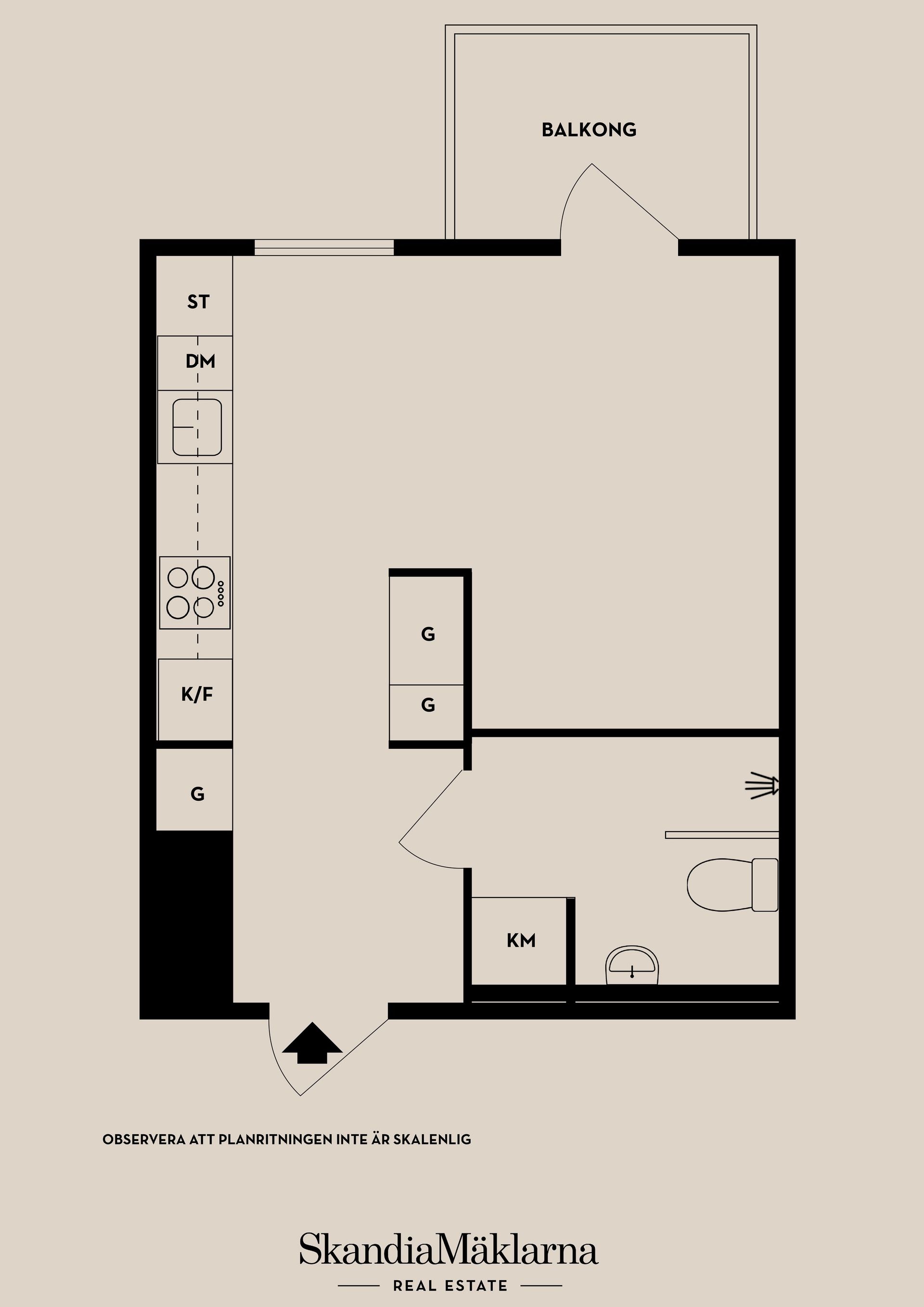 Bostadsrätt, Vintergatan 2D, Centrala Sundbyberg, Sundbyberg