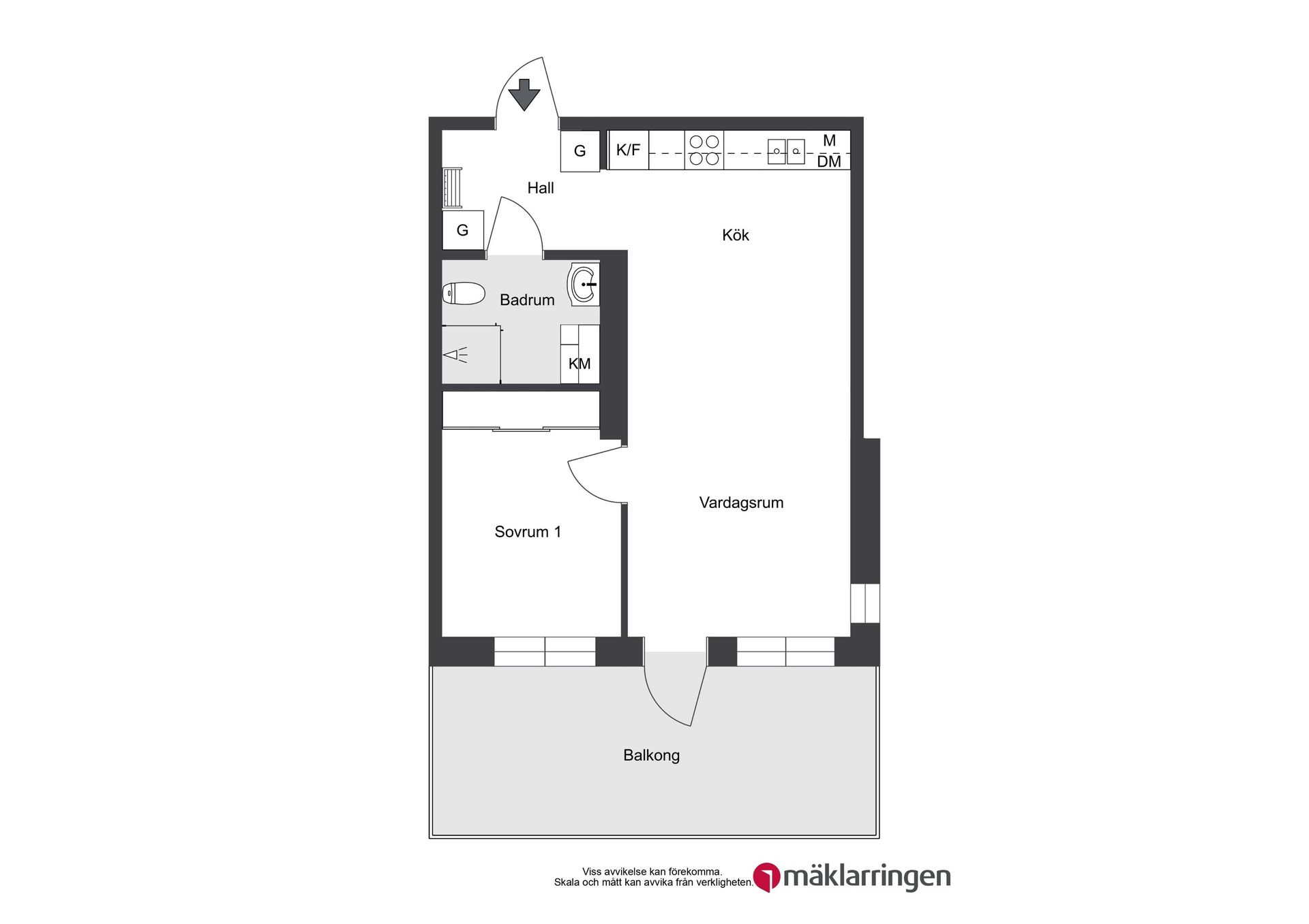 Bostadsrätt, Maskinistvägen 9, Bolinder strand, Järfälla