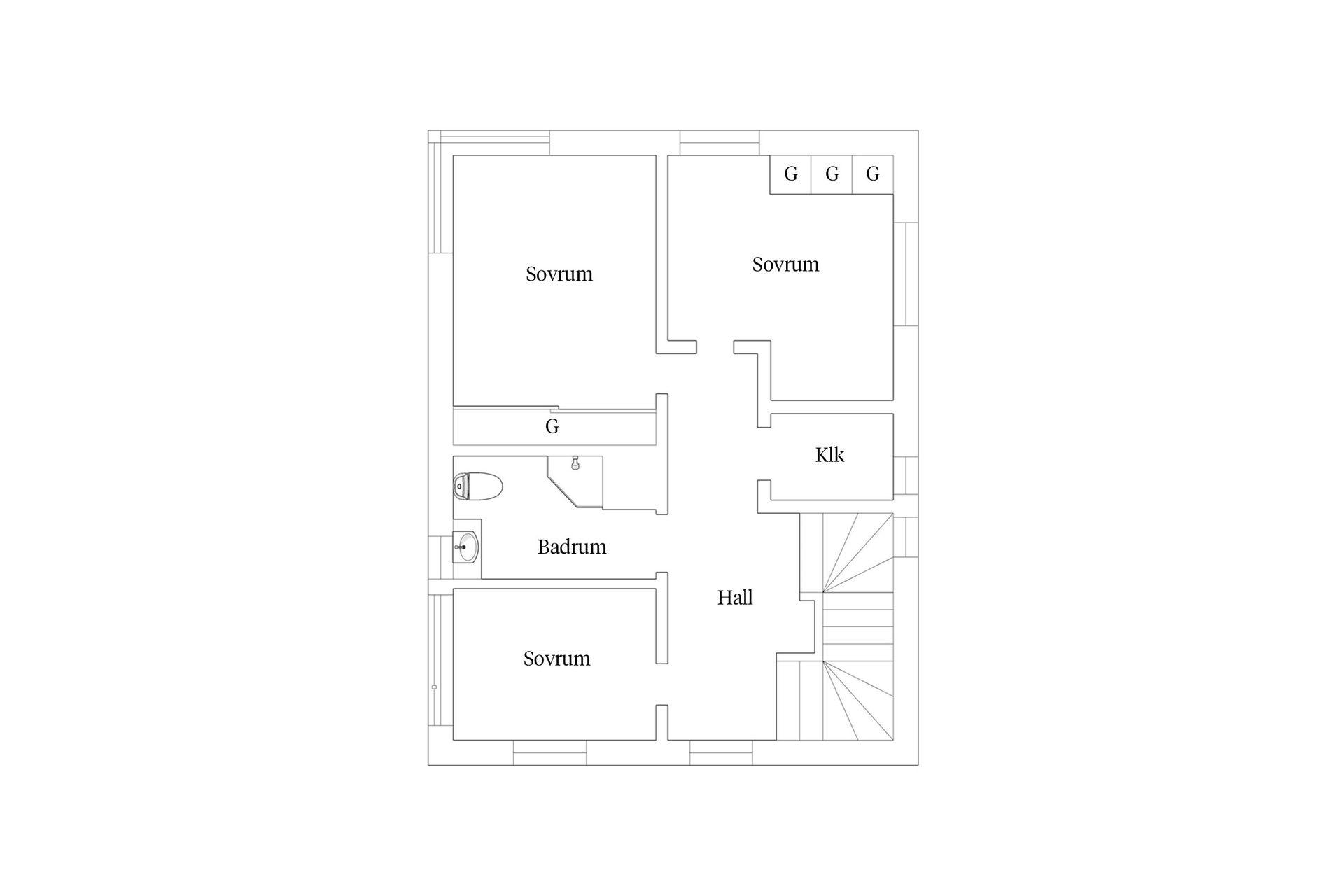 Villa, Fasangatan 10, Lomma - Gamla delen, Lomma