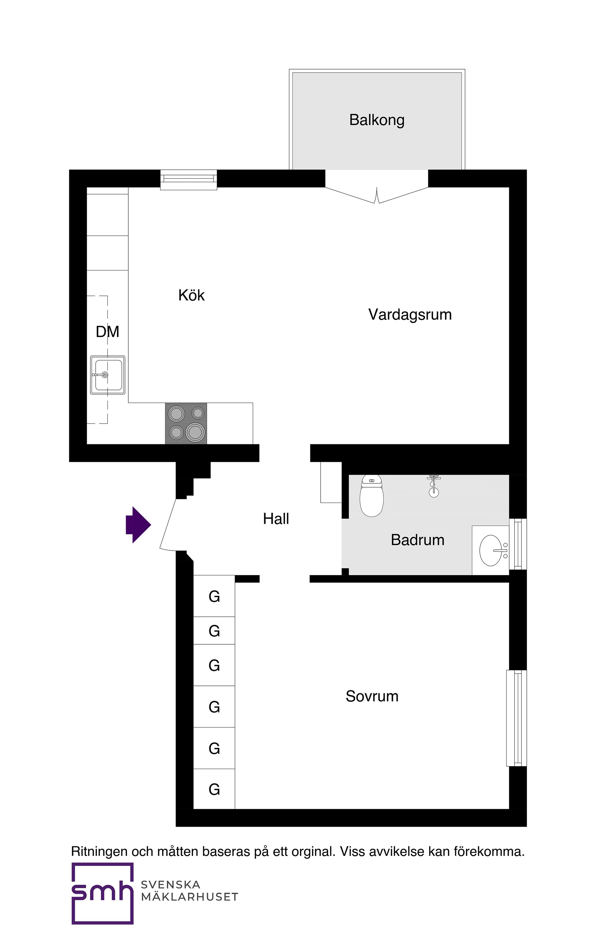 Bostadsrätt, Brevvägen 9, Enskede - Svedmyra, Stockholm