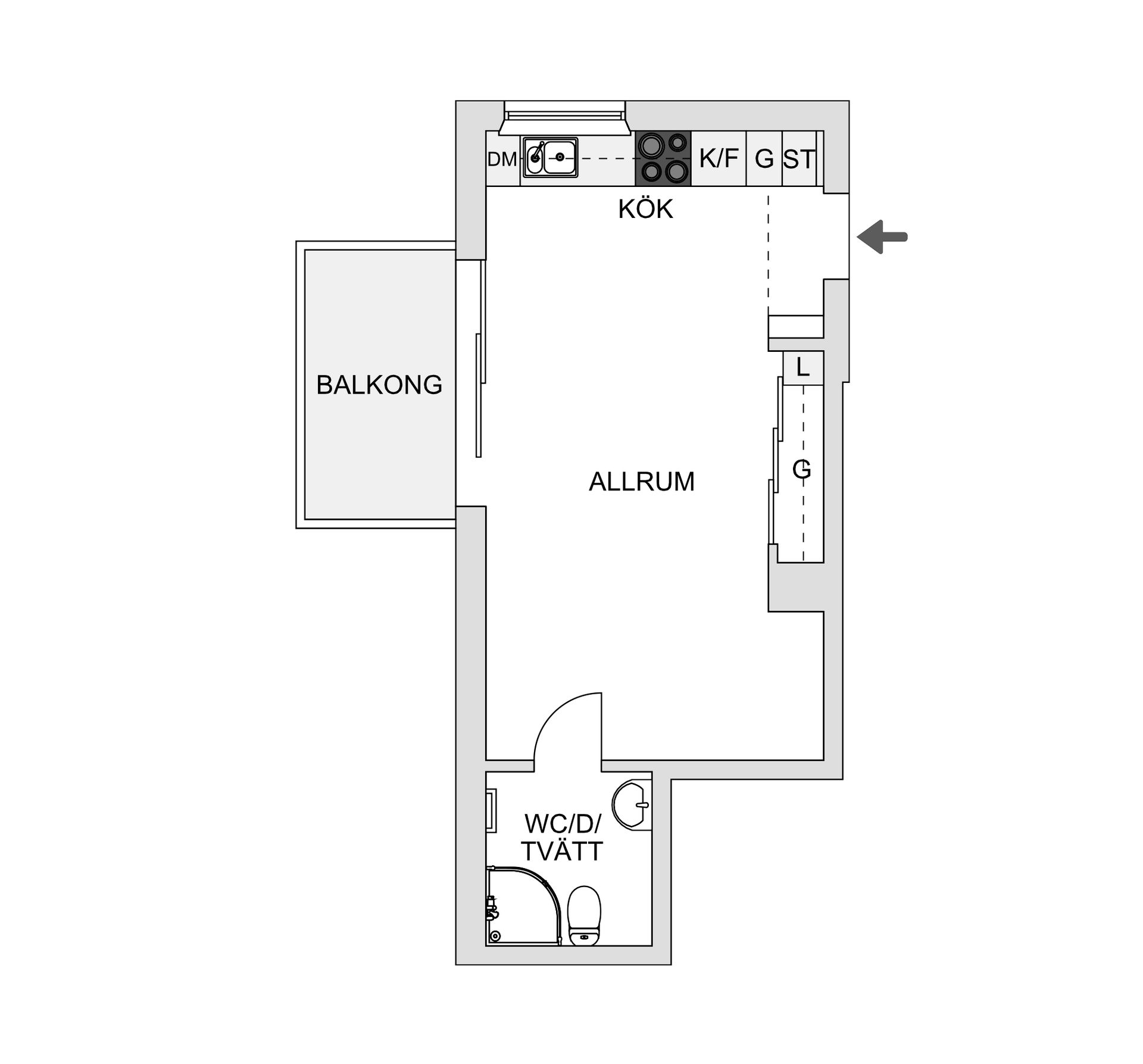 Bostadsrätt, Nissabogatan 22, Nissastrand, Halmstad