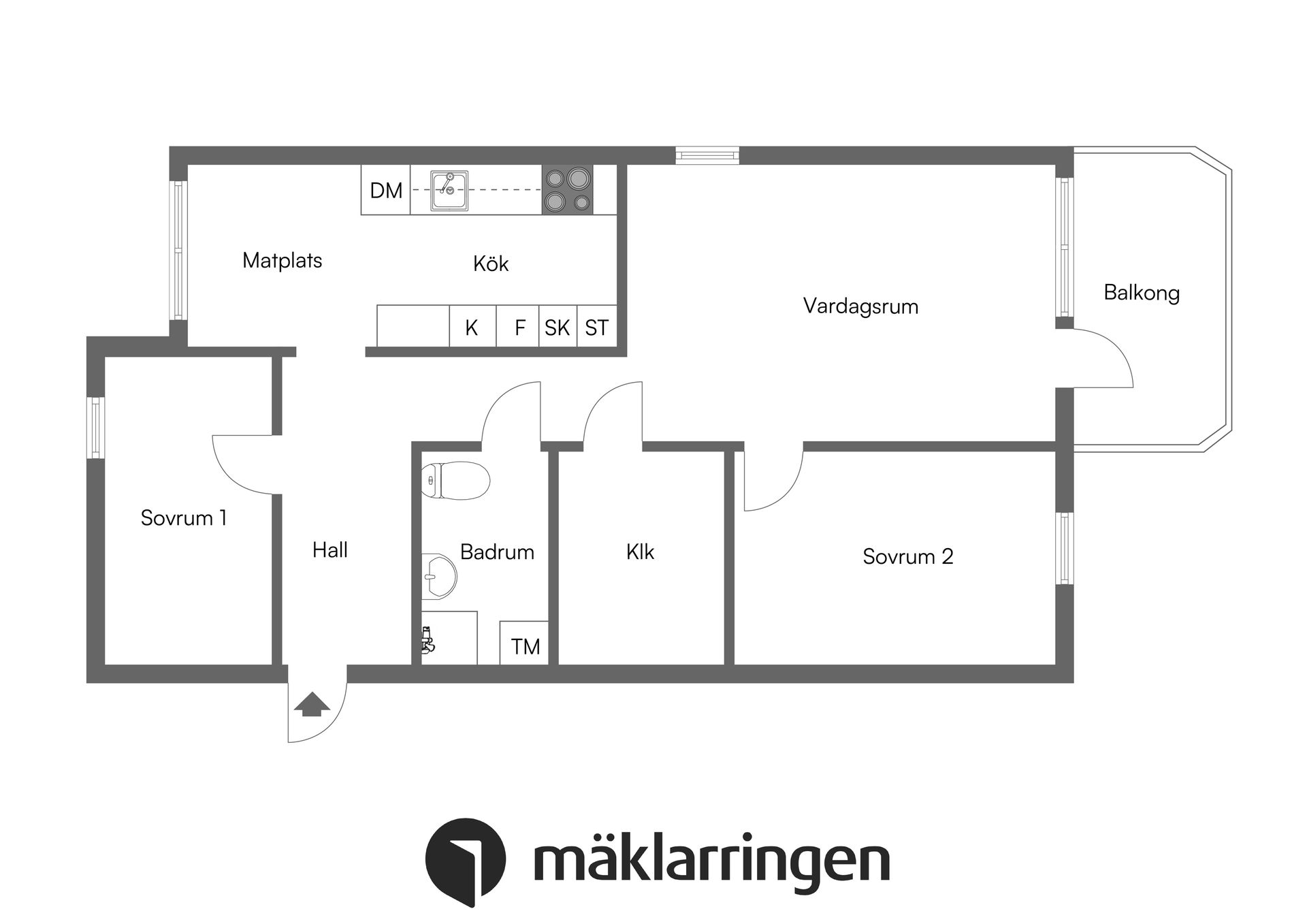 Bostadsrätt, Verkmästaregatan 62, Romberga, Enköping