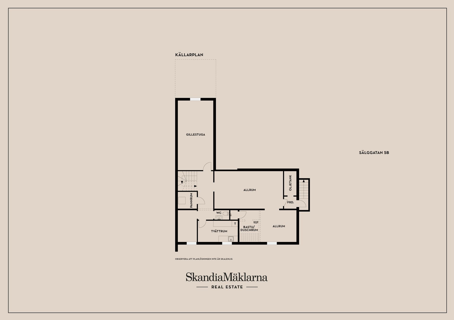 Radhus, Sälggatan 5B, Vikingstad, Linköping