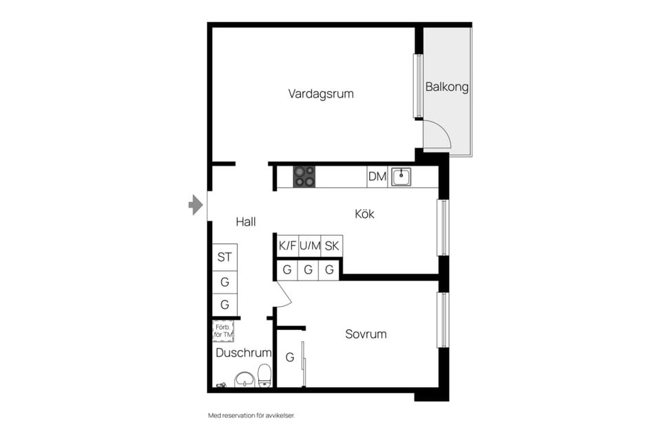 Bostadsrätt, Långgatan 36, Härnön, Härnösand