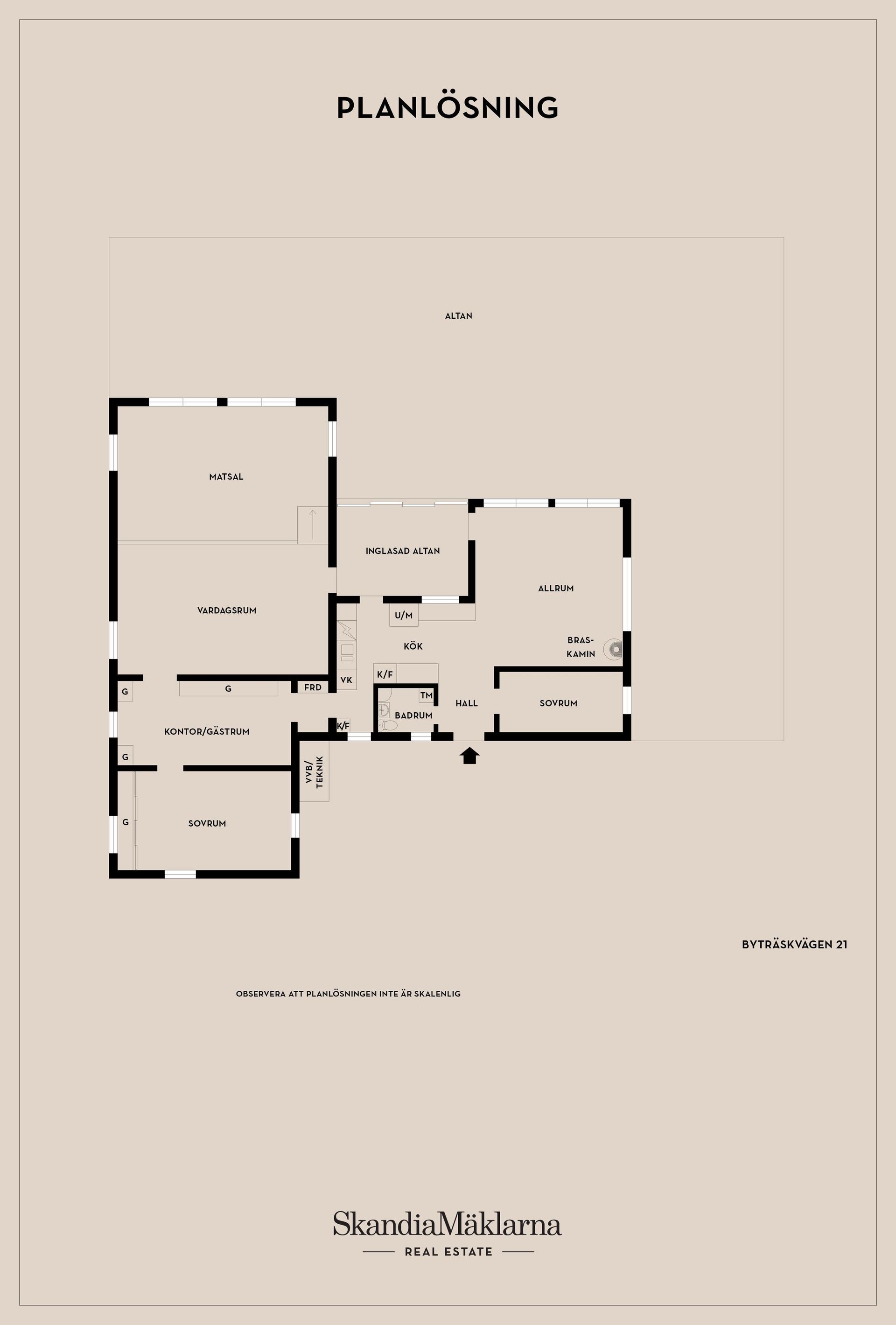 Villa, Byträskvägen 21, Stavsnäs, Värmdö