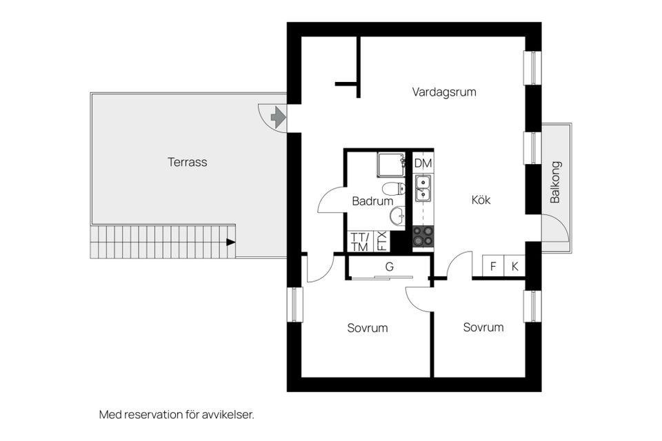 Bostadsrätt, Korthållsgatan 15B, Rynningeåsen/norr, Örebro