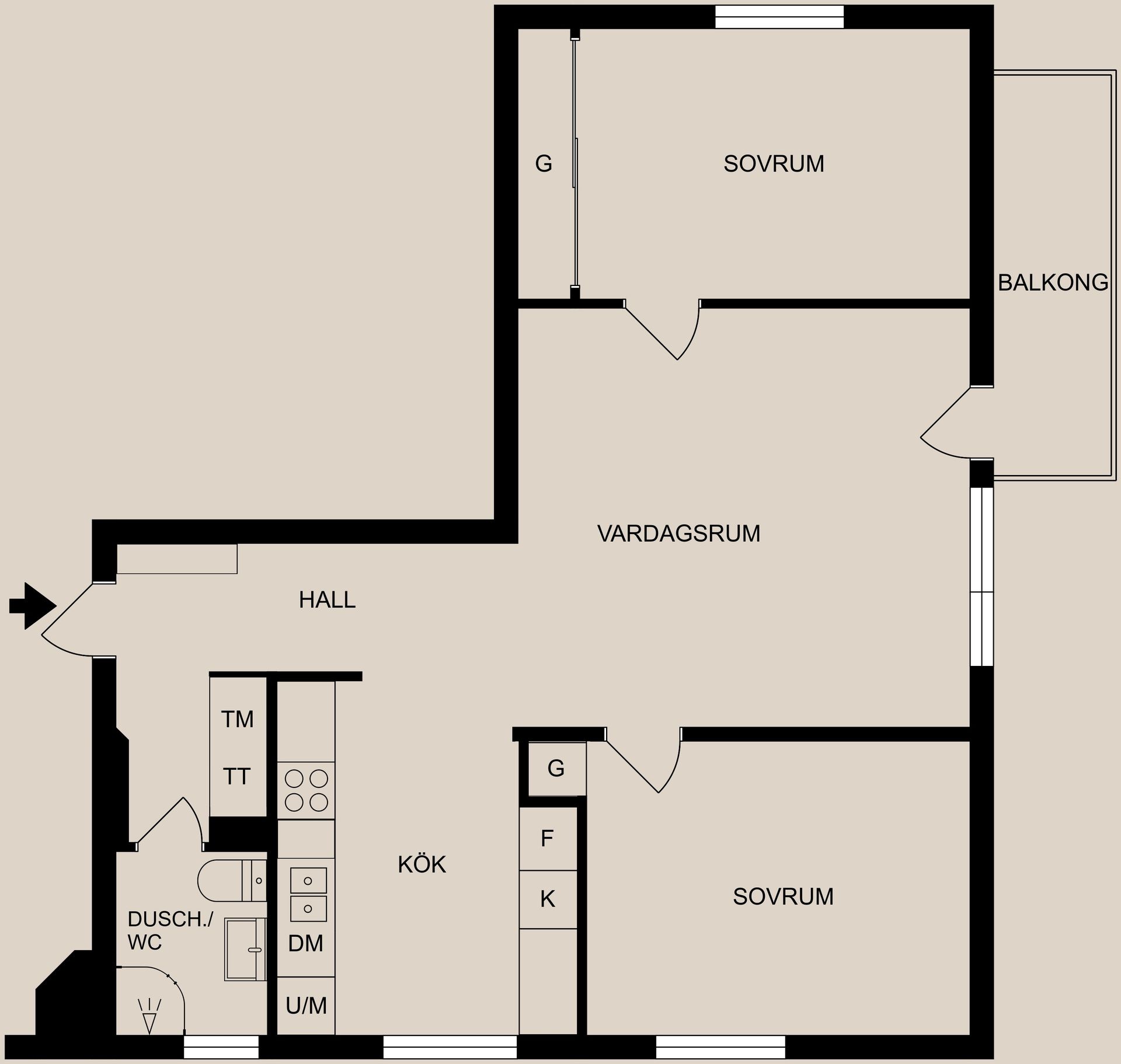 Bostadsrätt, Slåttergatan 16, Karlshov, Norrköping