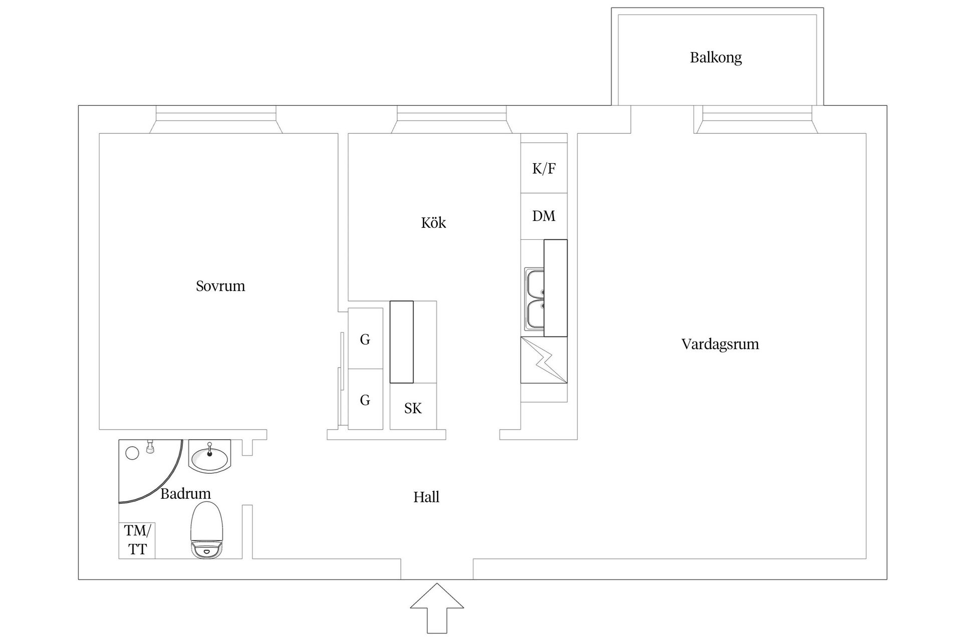 Bostadsrätt, Sturegatan 27, Lugnet, Borås