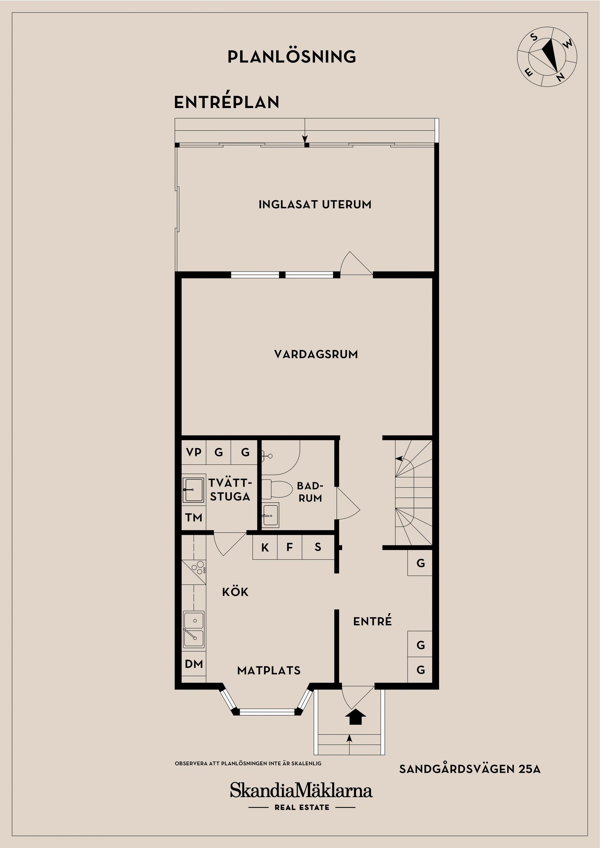 Radhus, Sandgårdsvägen 25A, Vejbystrand, Ängelholm