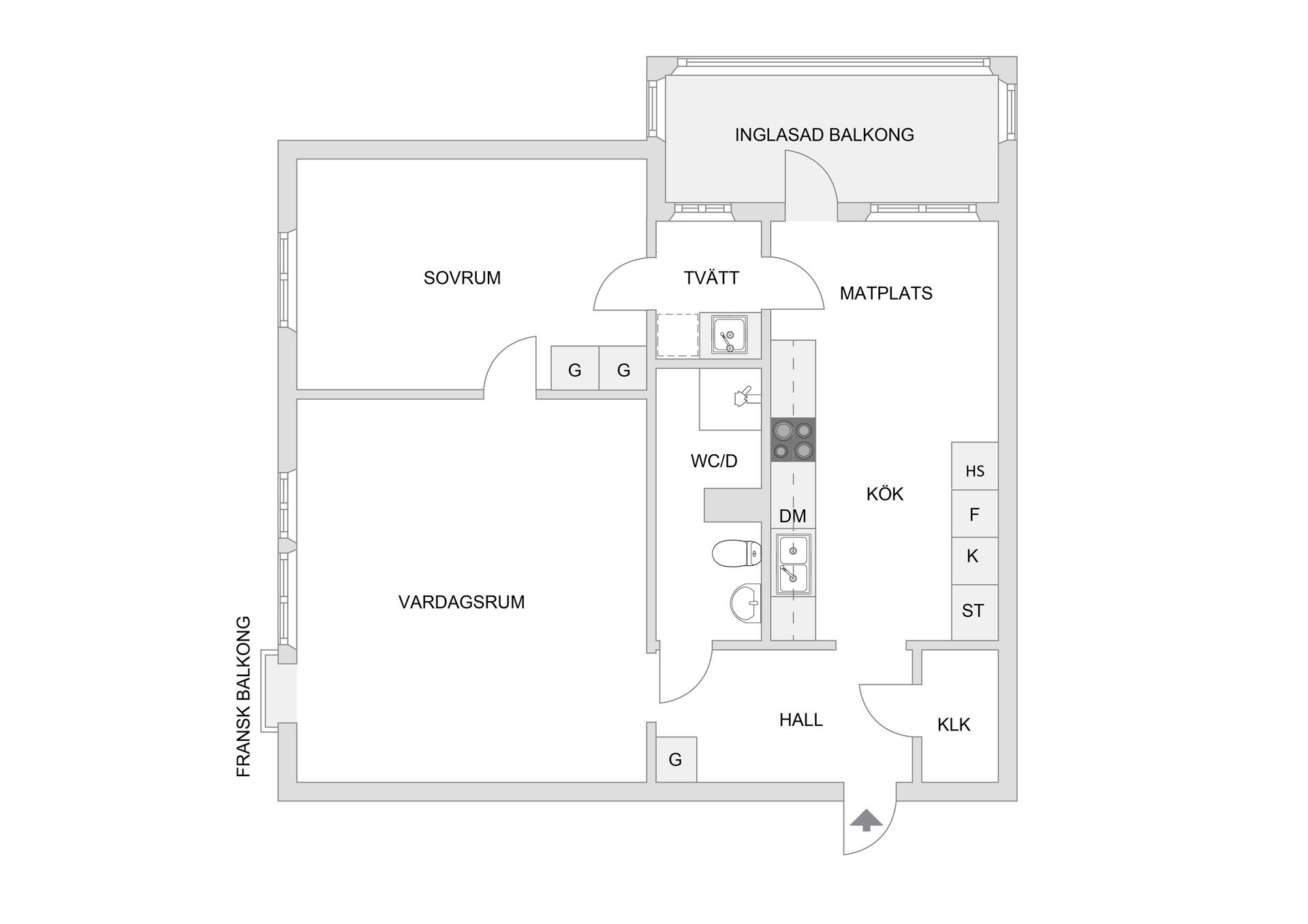 Bostadsrätt, Stråvägen 3, 6tr, Viksjö, Järfälla