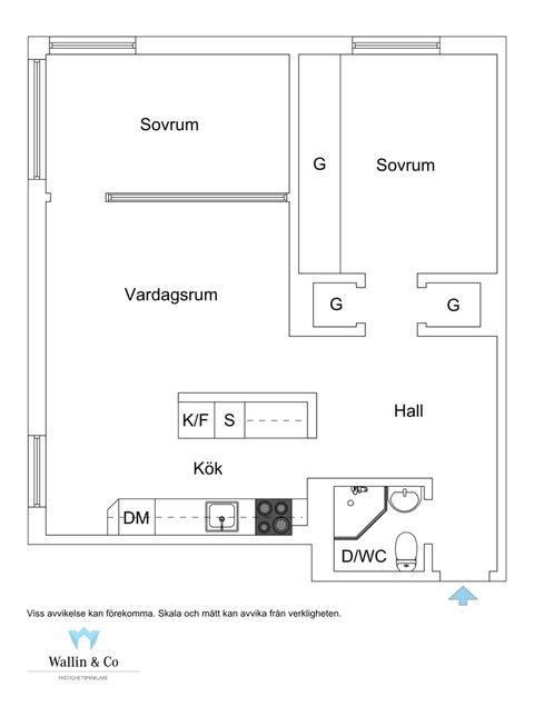 Bostadsrätt, Essingetorget 46, 1 tr, Kungsholmen - Stora Essingen, Stockholm