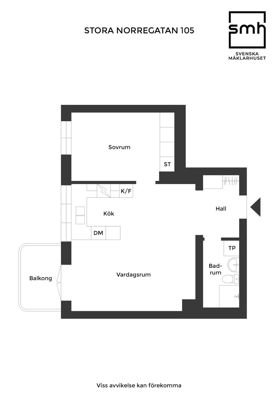 Bostadsrätt, Stora Norregatan 105, Landskrona