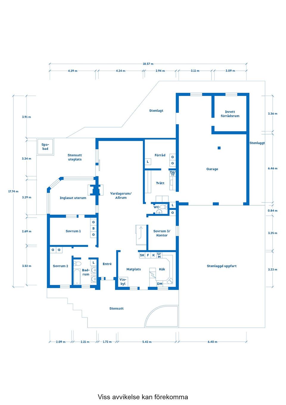 Villa, Haranäsvägen 1, Näset, Falkenberg