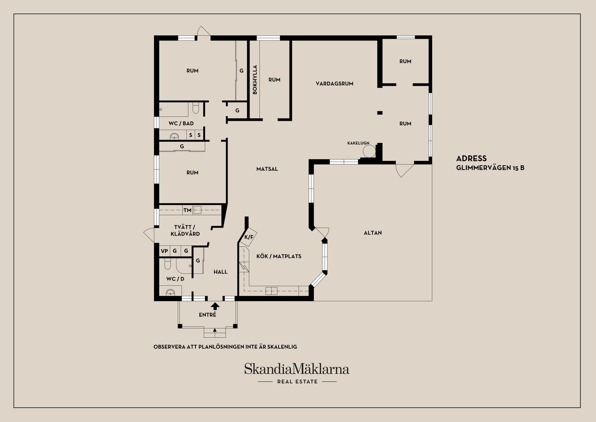 Villa, Glimmervägen 15B, Ytterby Resarö, Vaxholm